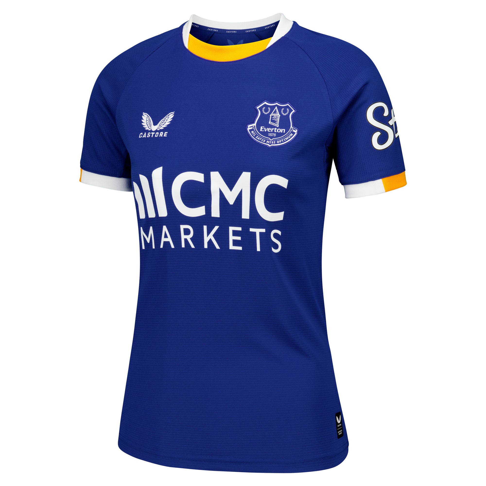 Everton Castore Home Replica Shirt 2026-27 - Womens with Branthwaite 32 printing, , rebel_hi-res