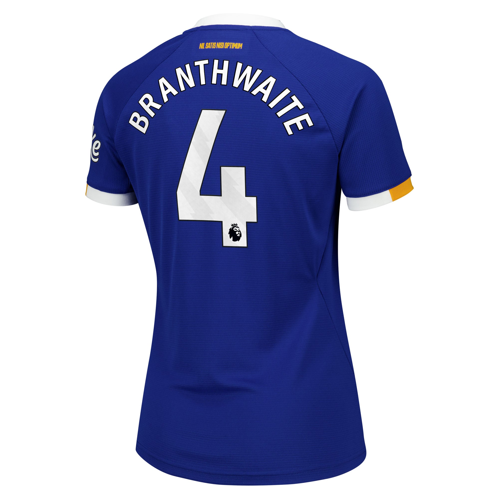 Everton Castore Home Replica Shirt 2026-27 - Womens with Branthwaite 32 printing, , rebel_hi-res