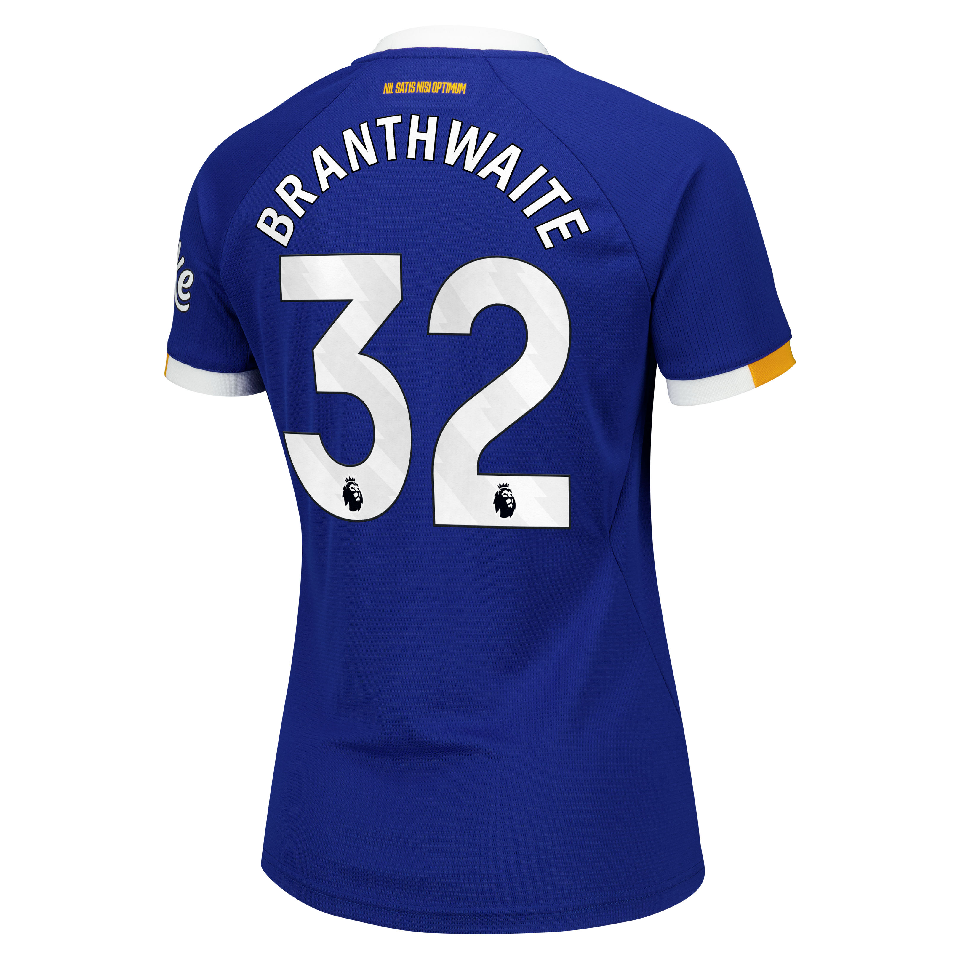 Everton Castore Home Replica Shirt 2026-27 - Womens with Branthwaite 32 printing, , rebel_hi-res