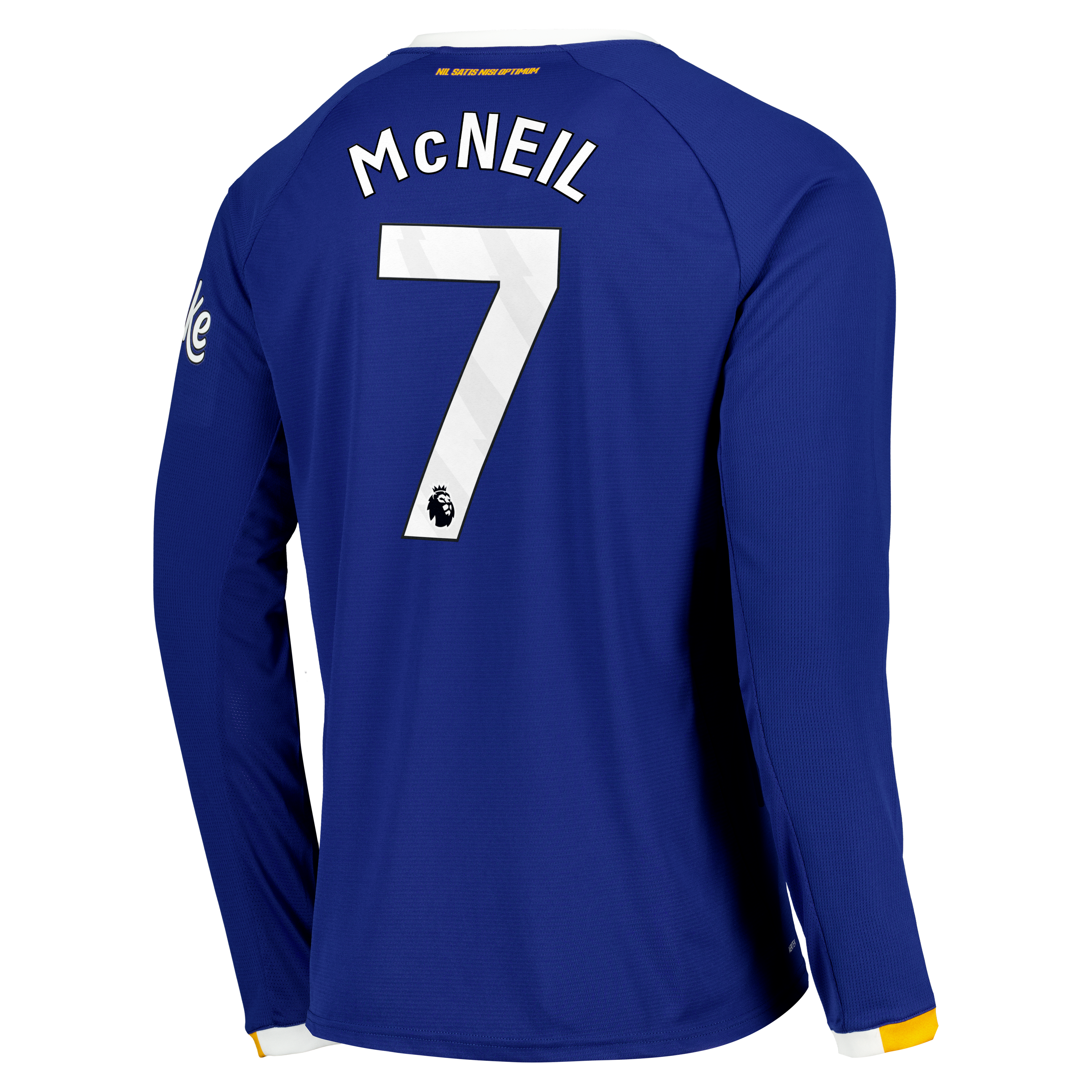 Everton Castore Home Replica Shirt 2026-27 - Long Sleeve with McNeil 7 printing, , rebel_hi-res