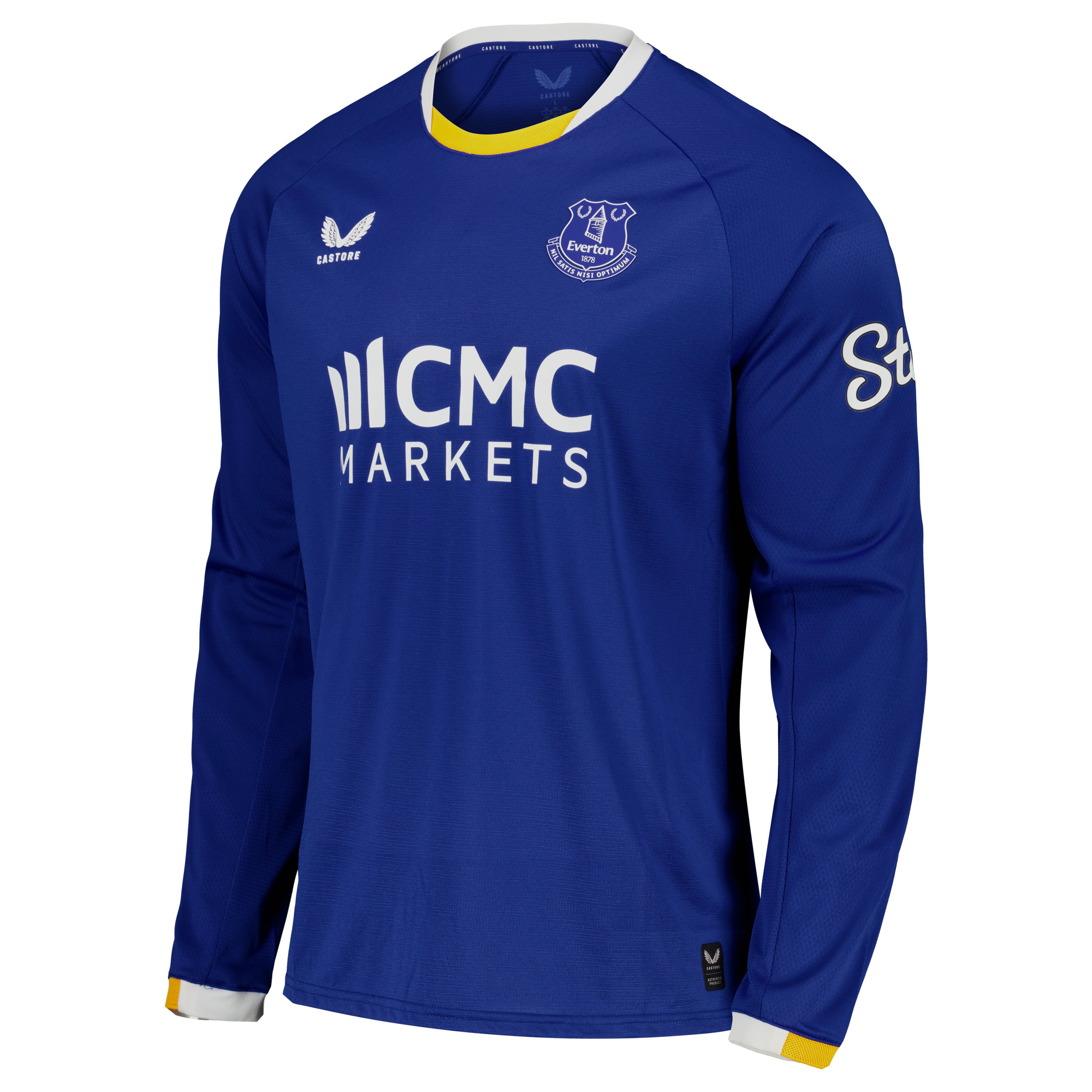 Everton Castore Home Pro Shirt 2026-27 - Long Sleeve with Dewsbury-Hall 22 printing, , rebel_hi-res