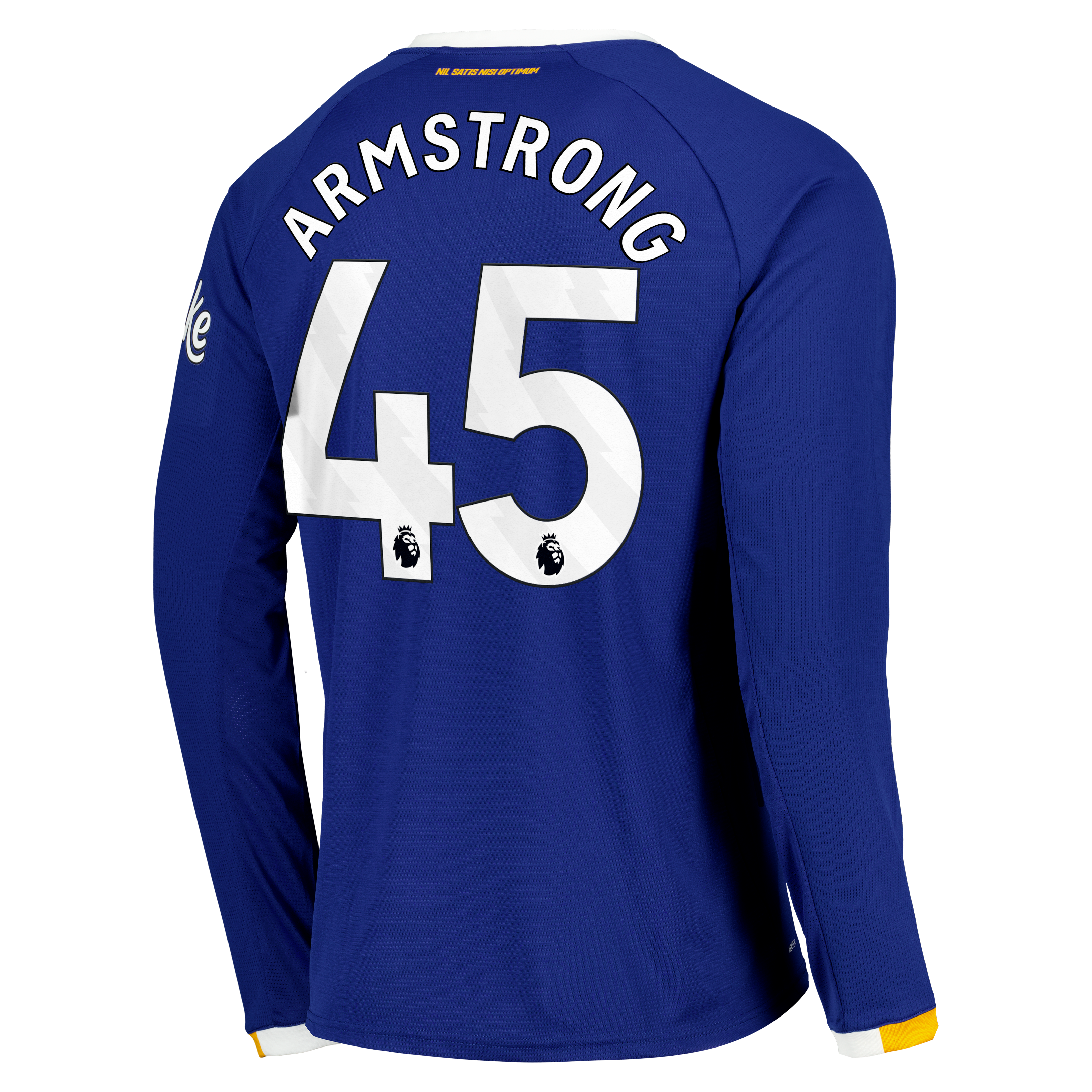 Everton Castore Home Replica Shirt 2026-27 - Long Sleeve with Armstrong 45 printing, , rebel_hi-res