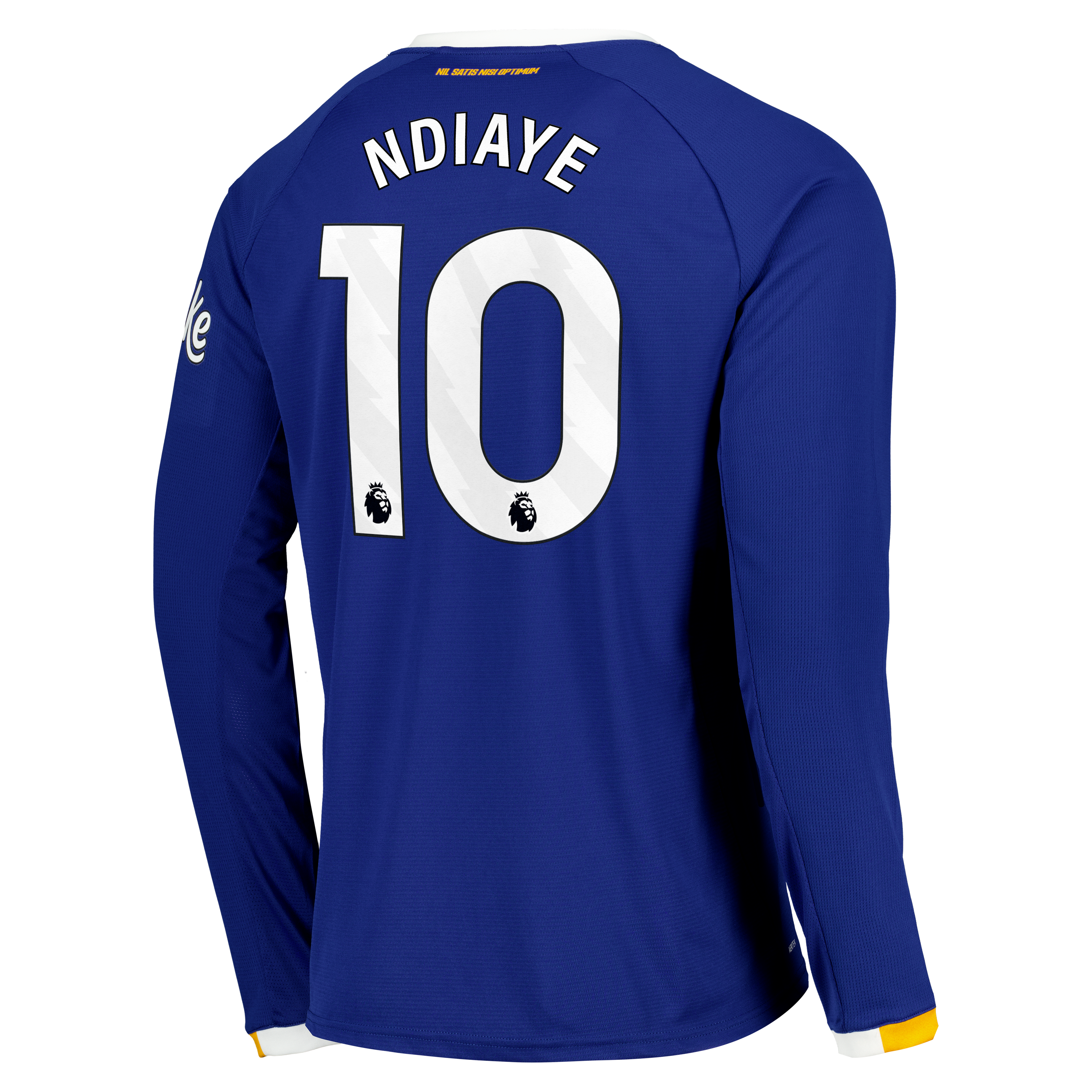 Everton Castore Home Replica Shirt 2026-27 - Long Sleeve with Ndiaye 10 printing, , rebel_hi-res