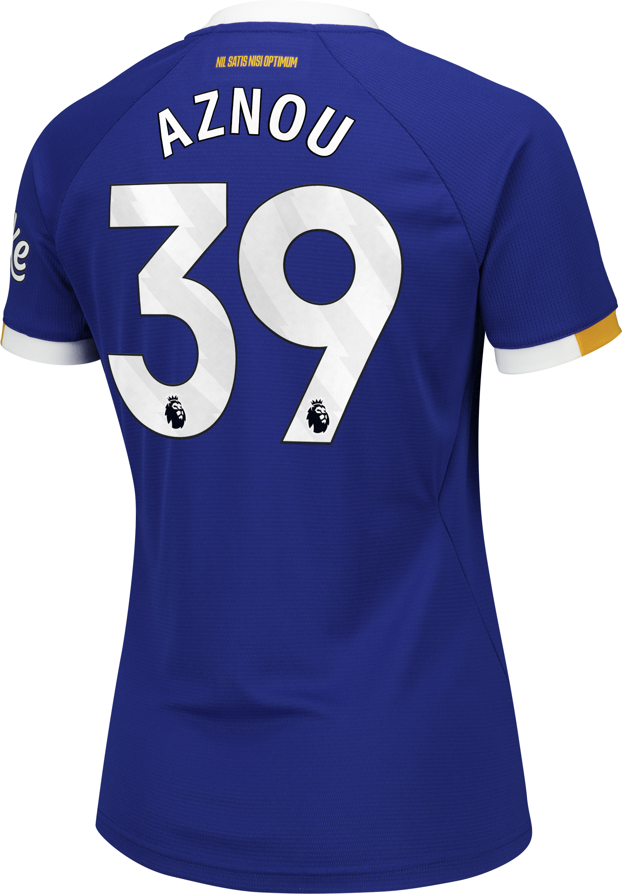 Everton Castore Home Replica Shirt 2026-27 - Womens with Aznou 39 printing, , rebel_hi-res