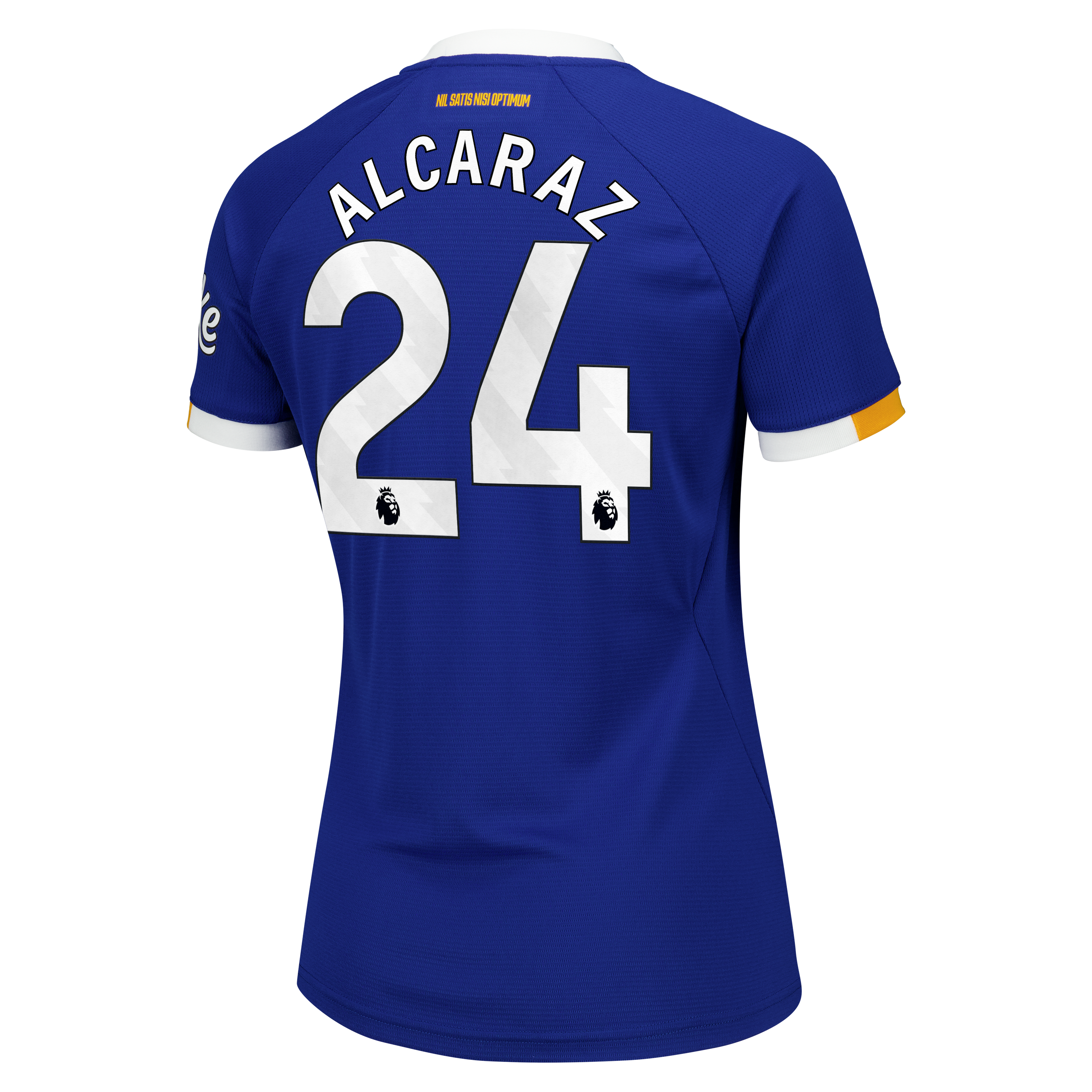 Everton Castore Home Replica Shirt 2026-27 - Womens with Alcaraz 24 printing, , rebel_hi-res