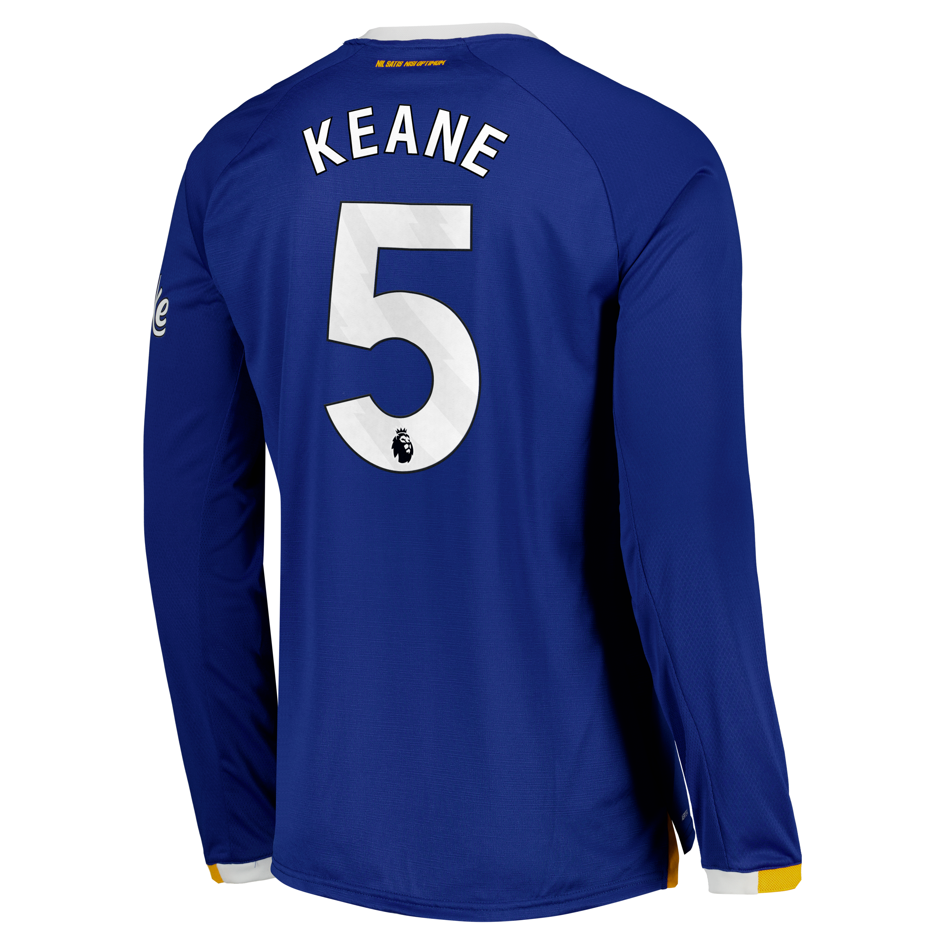 Everton Castore Home Pro Shirt 2026-27 - Long Sleeve with Keane 5 printing, , rebel_hi-res