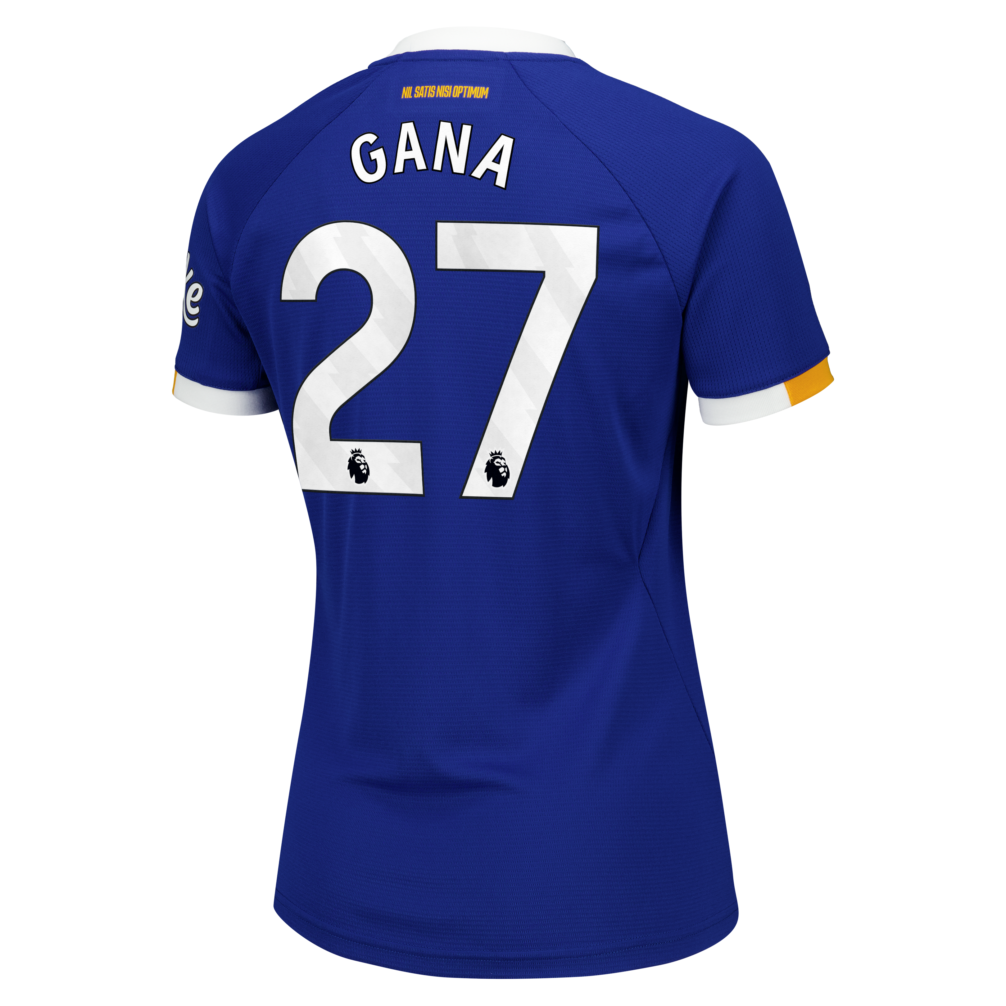 Everton Castore Home Replica Shirt 2026-27 - Womens with Gana 27 printing, , rebel_hi-res
