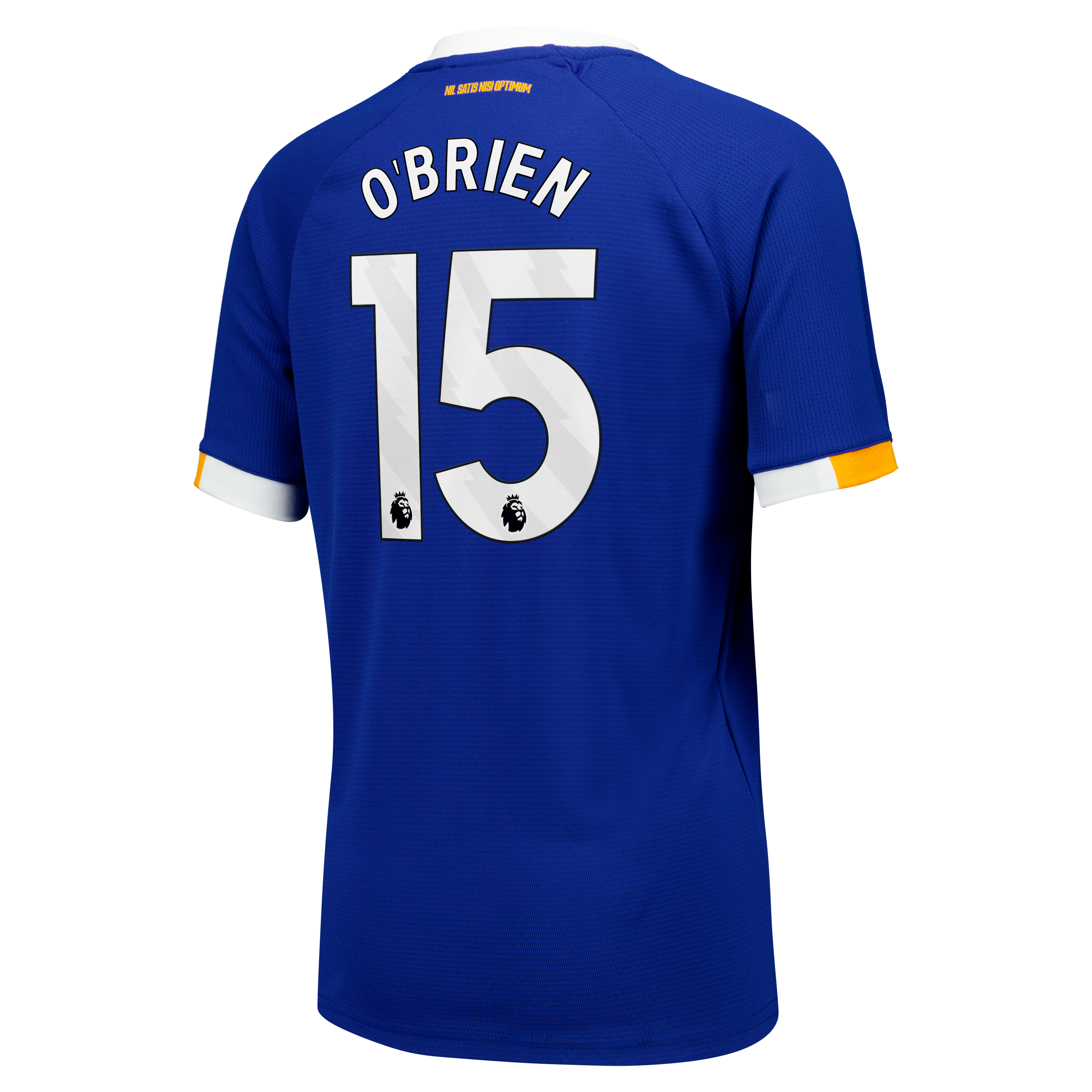 Everton Castore Home Replica Shirt 2026-27 - Kids with O'Brien 15 printing, , rebel_hi-res