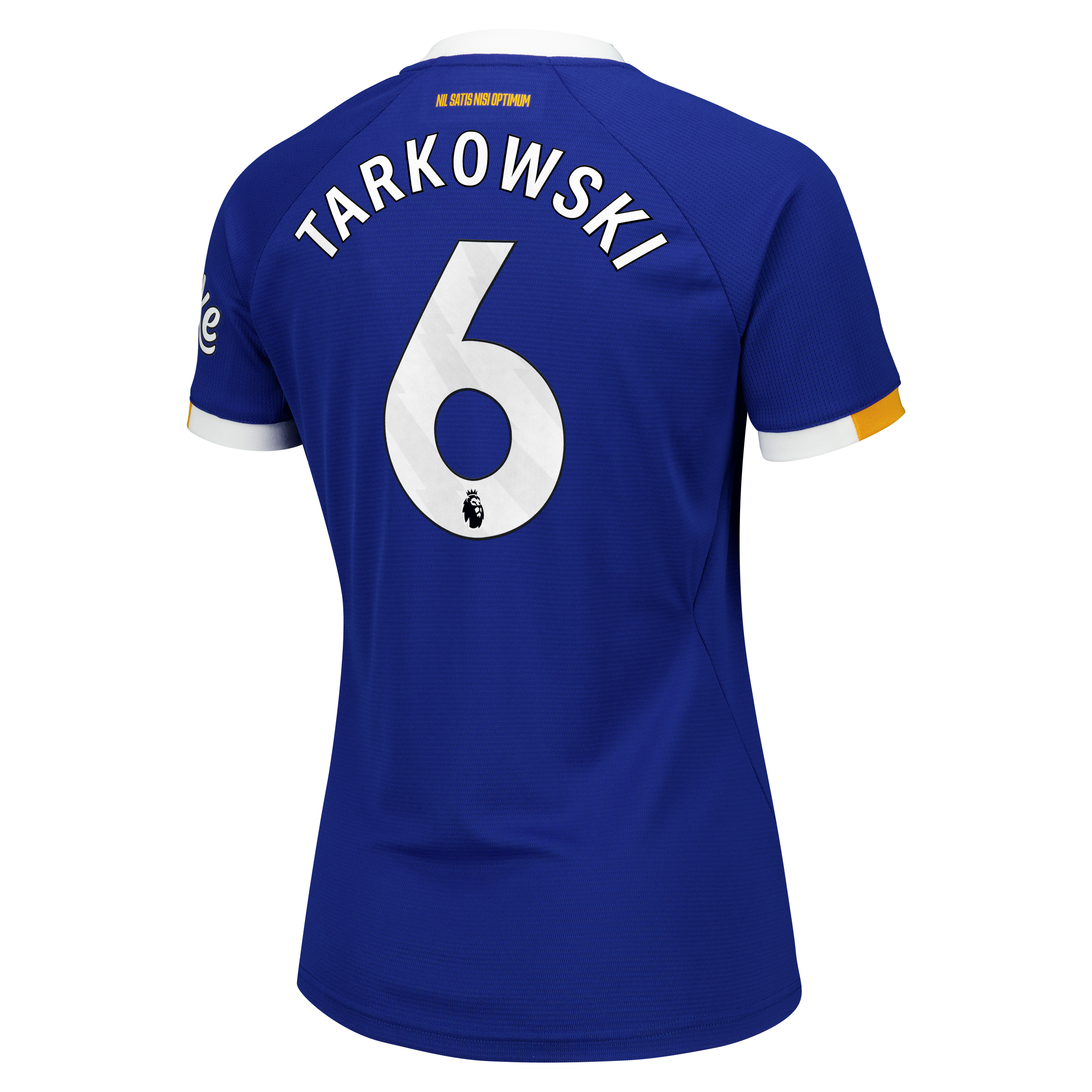 Everton Castore Home Replica Shirt 2026-27 - Womens with Tarkowski 6 printing, , rebel_hi-res