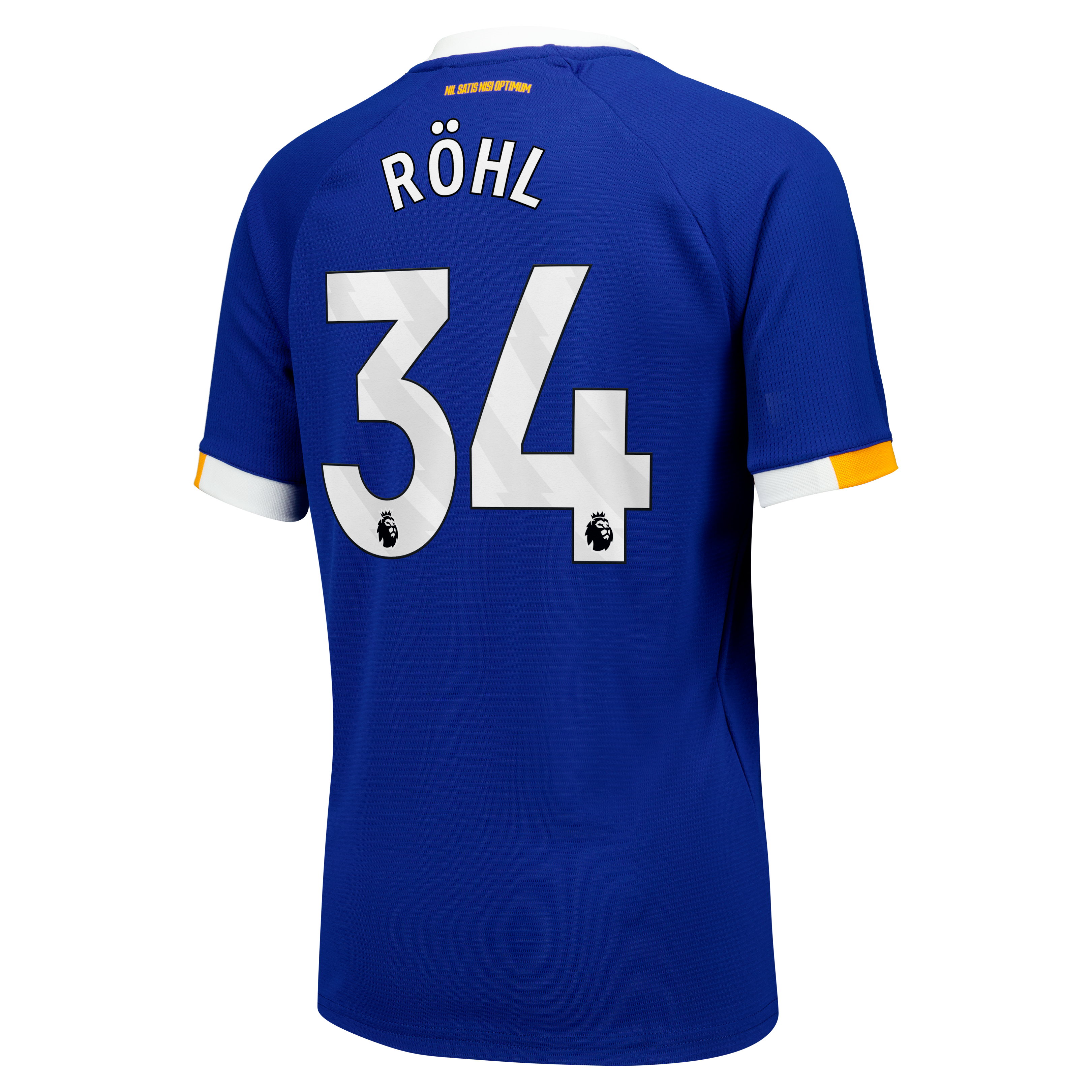 Everton Castore Home Replica Shirt 2026-27 - Kids with R&ouml;hl 34 printing, , rebel_hi-res