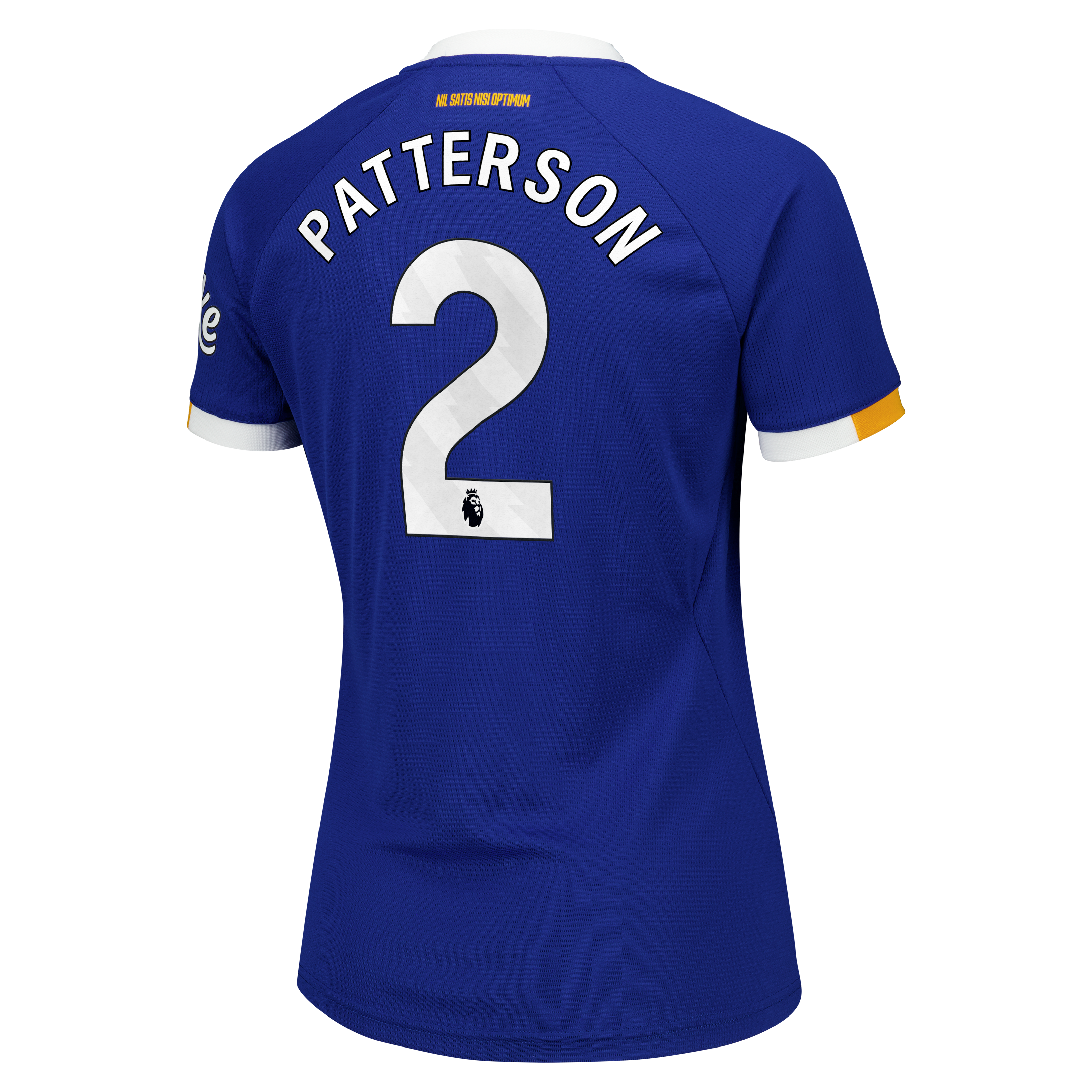 Everton Castore Home Replica Shirt 2026-27 - Womens with Patterson 2 printing, , rebel_hi-res