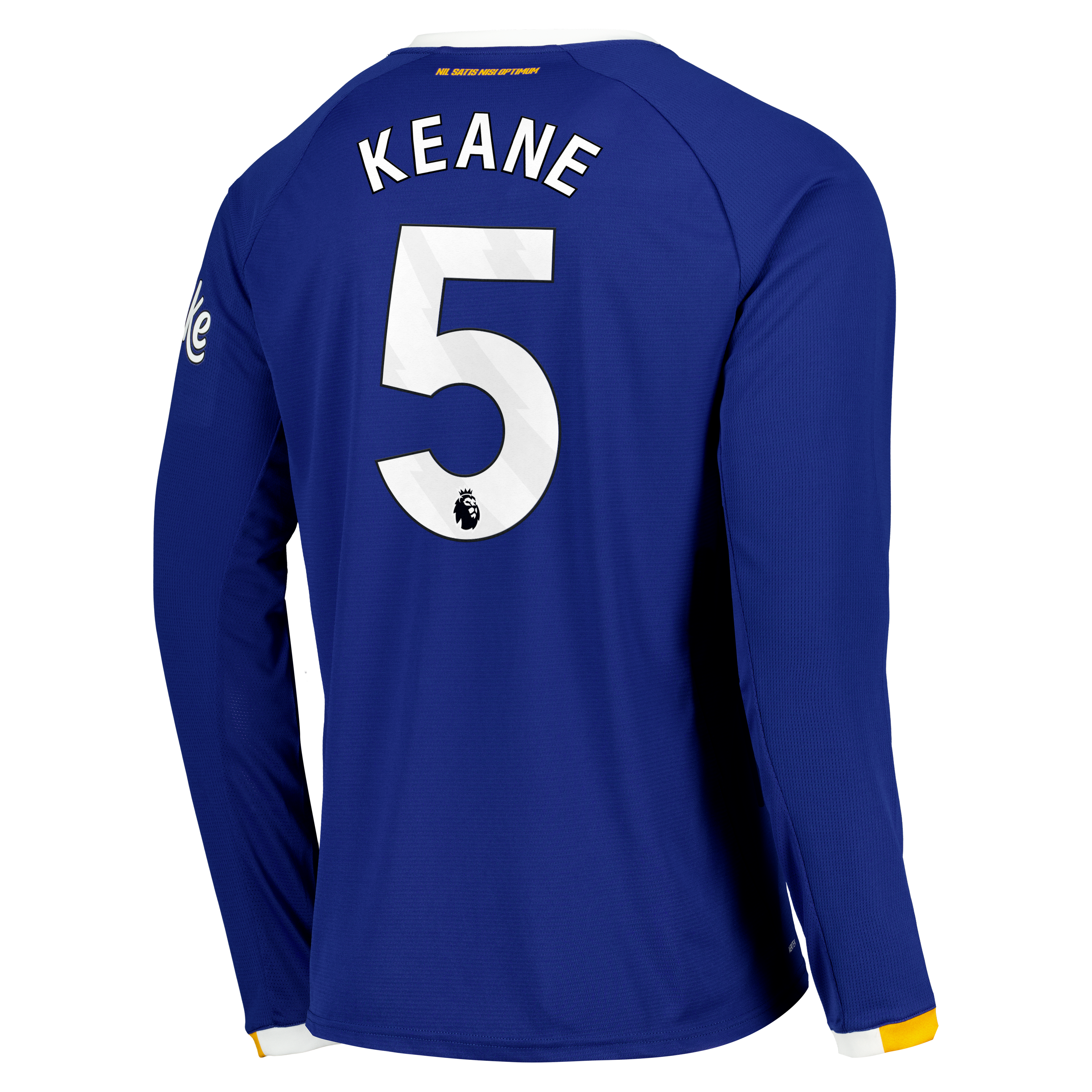 Everton Castore Home Replica Shirt 2026-27 - Long Sleeve with Keane 5 printing, , rebel_hi-res