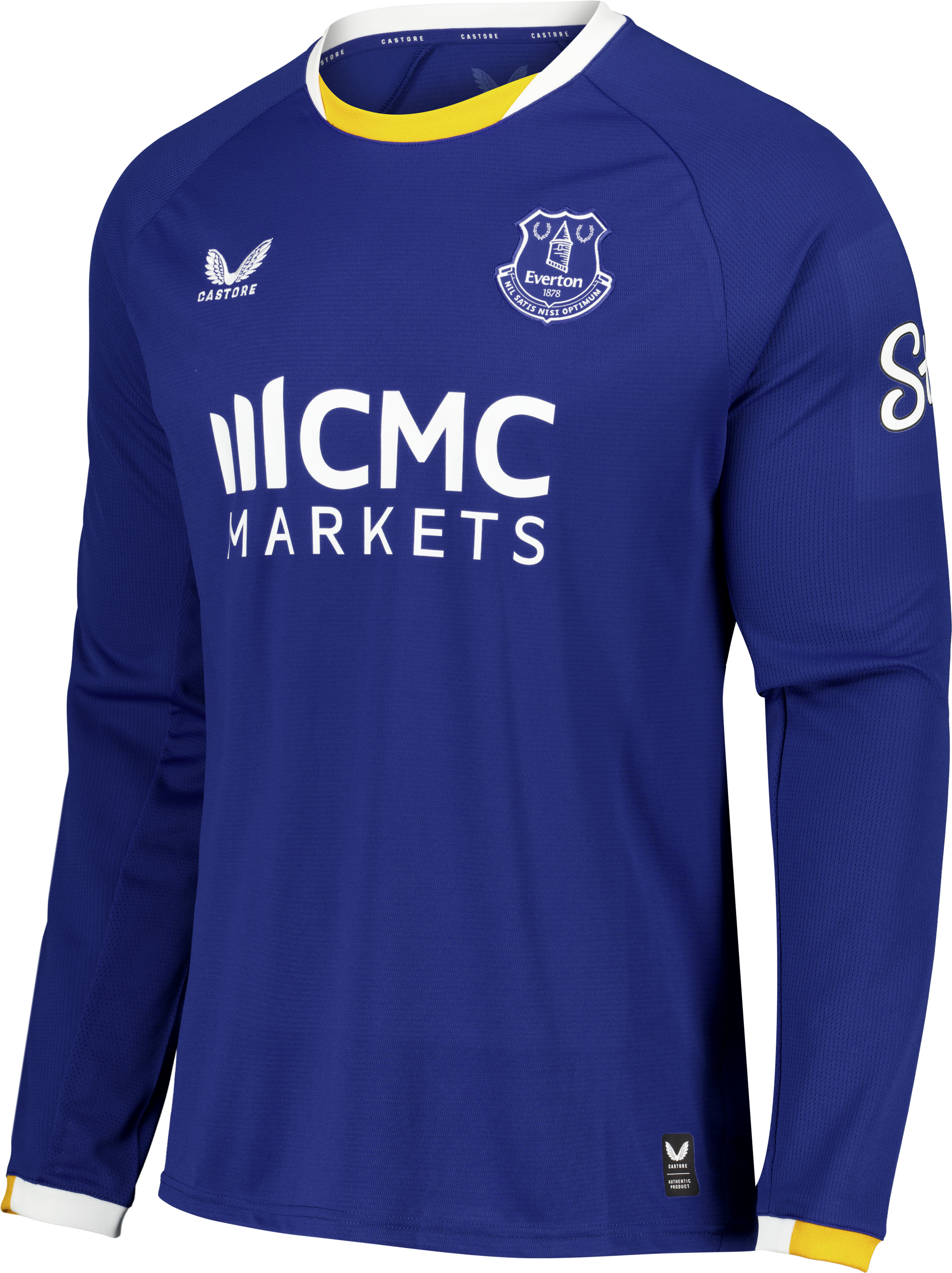 Everton Castore Home Replica Shirt 2026-27 - Long Sleeve with Aznou 39 printing, , rebel_hi-res