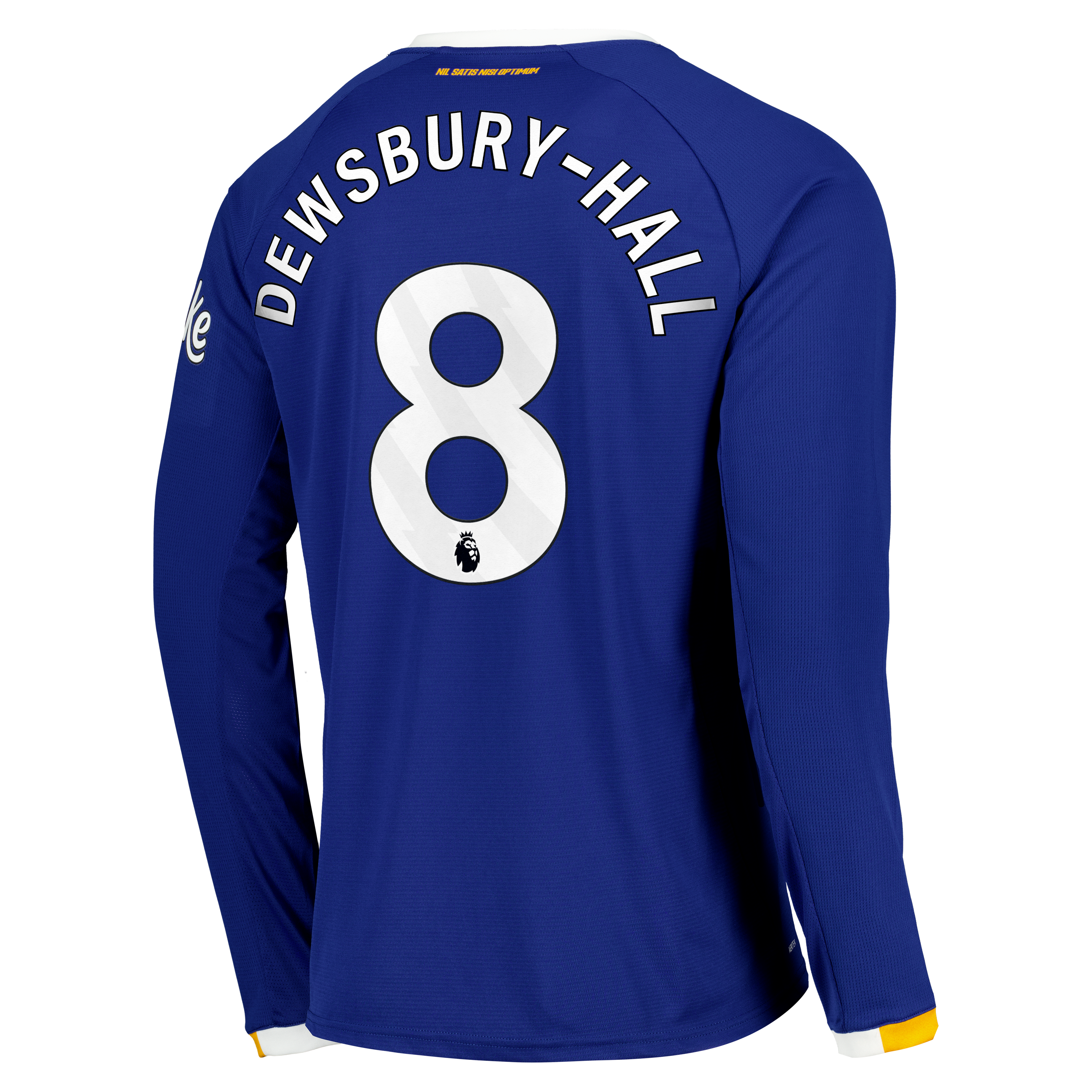 Everton Castore Home Replica Shirt 2026-27 - Long Sleeve with Dewsbury-Hall 22 printing, , rebel_hi-res