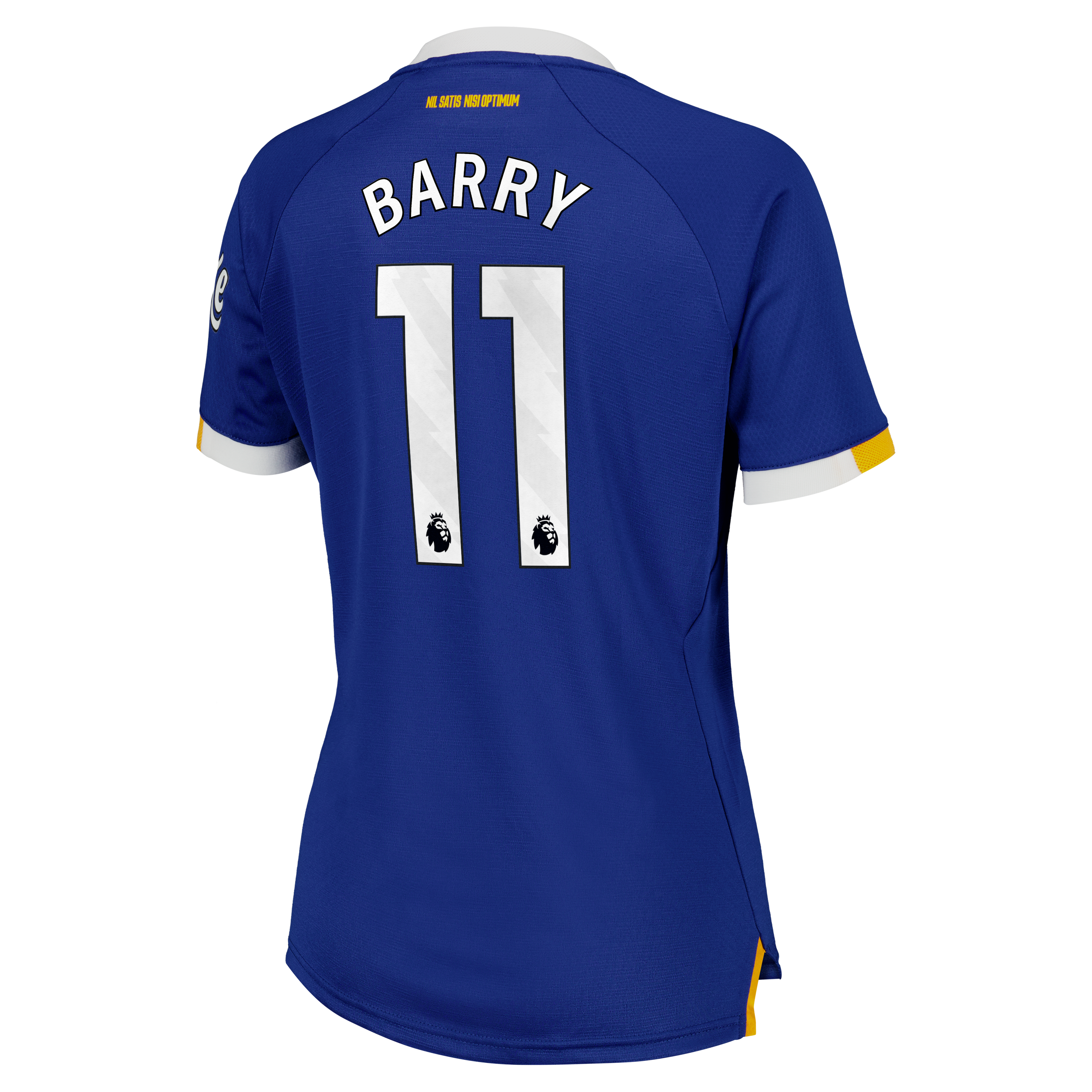 Everton Castore Home Pro Shirt 2026-27 - Womens with Barry 11 printing, , rebel_hi-res