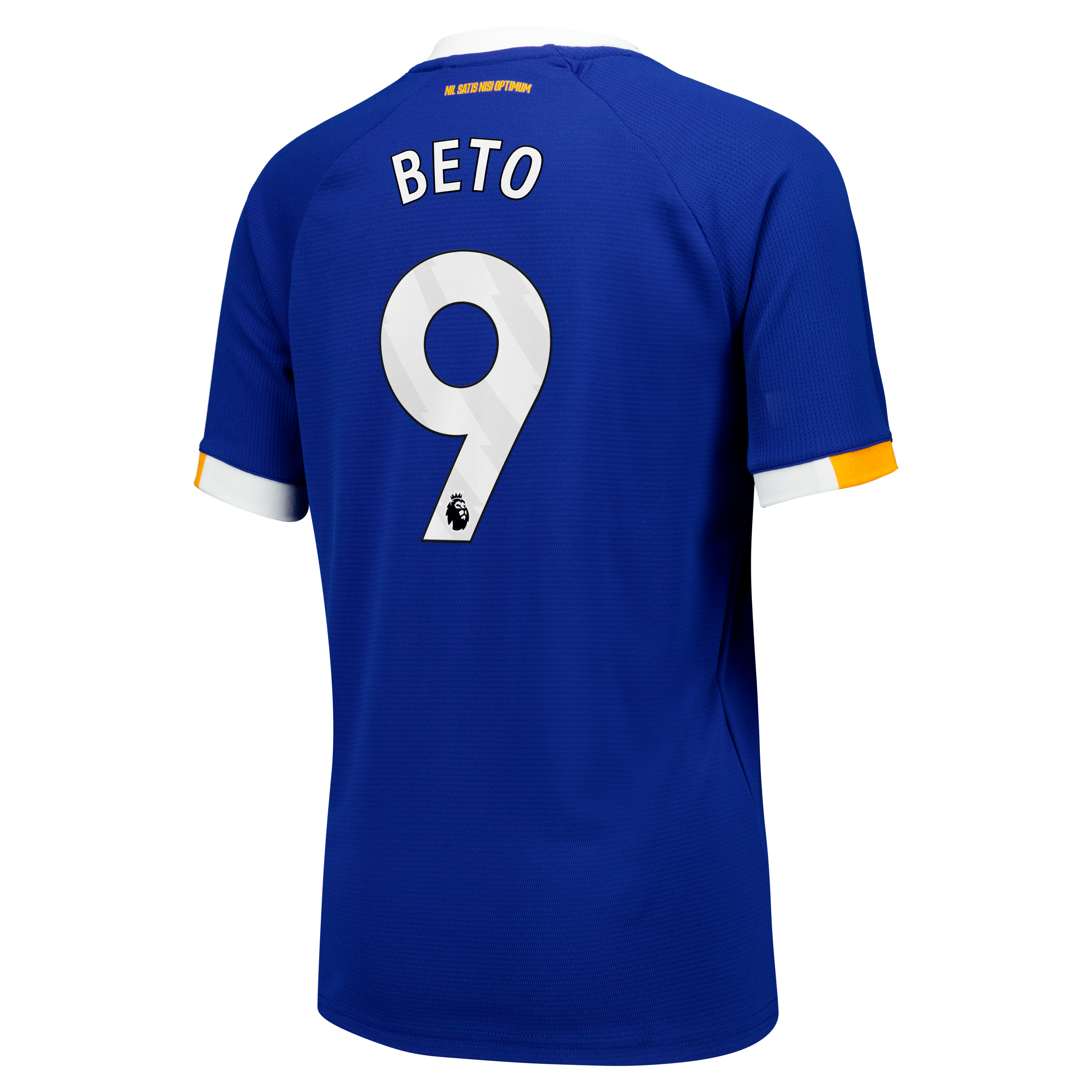 Everton Castore Home Replica Shirt 2026-27 - Kids with Beto 9 printing, , rebel_hi-res