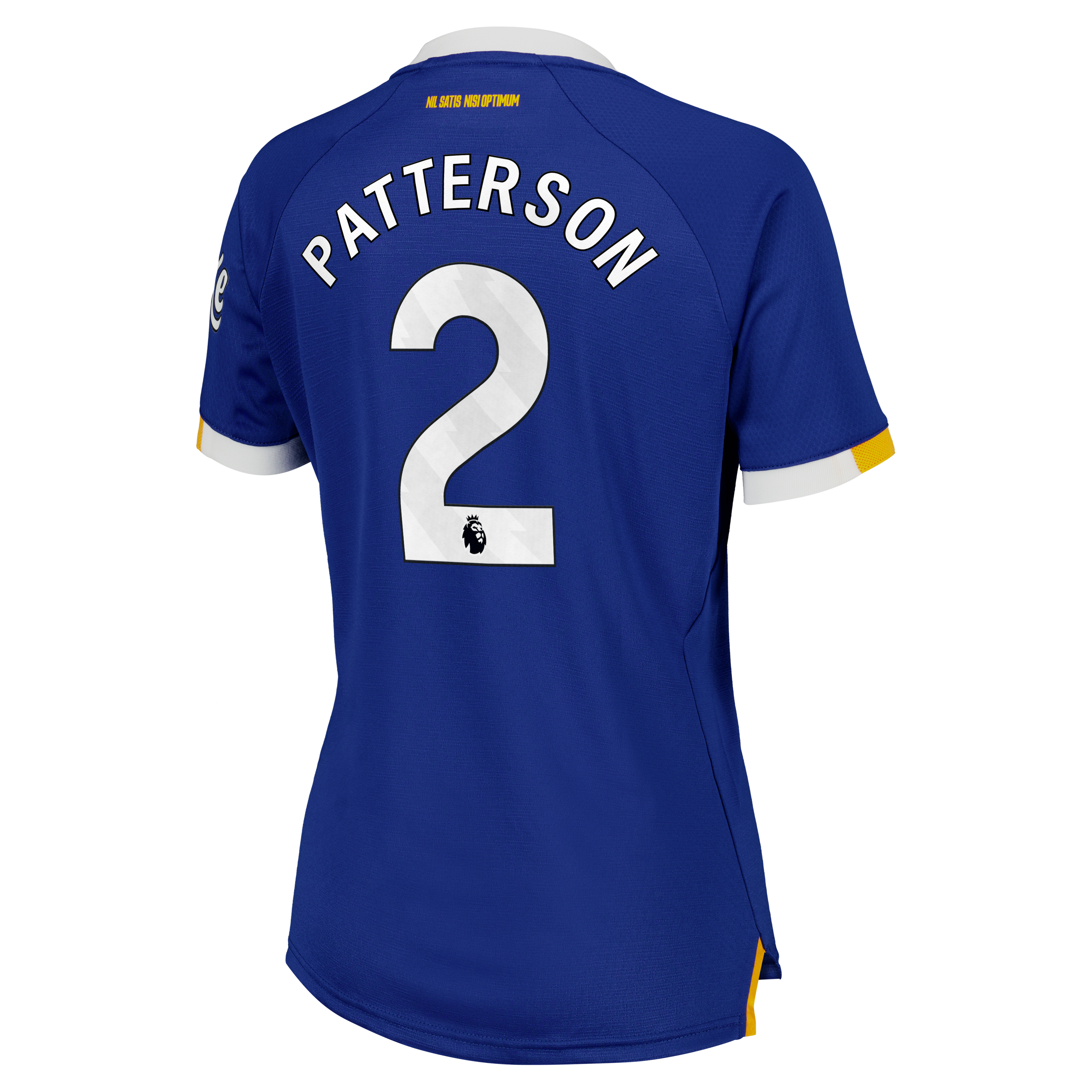 Everton Castore Home Pro Shirt 2026-27 - Womens with Patterson 2 printing, , rebel_hi-res