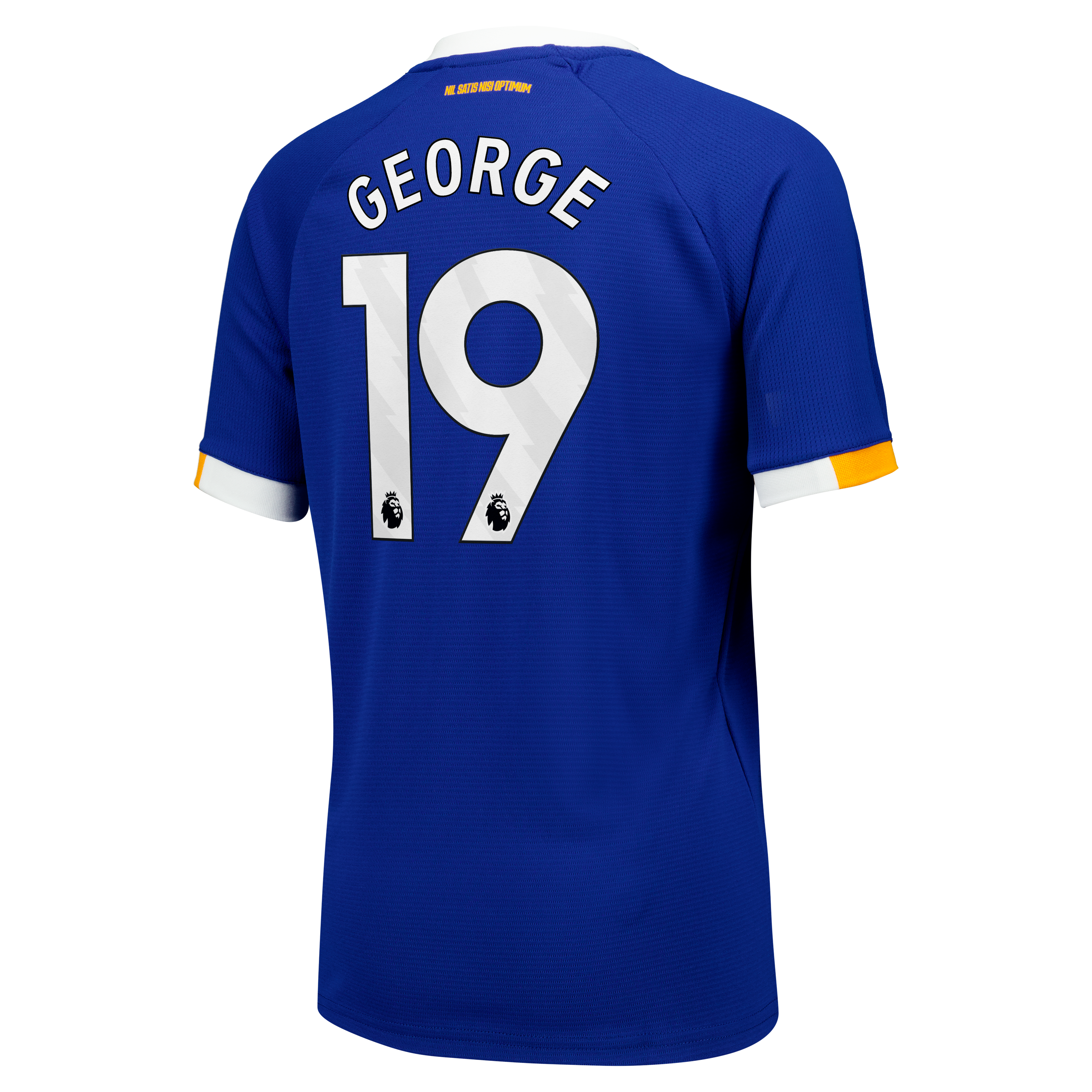 Everton Castore Home Replica Shirt 2026-27 - Kids with George 19 printing, , rebel_hi-res