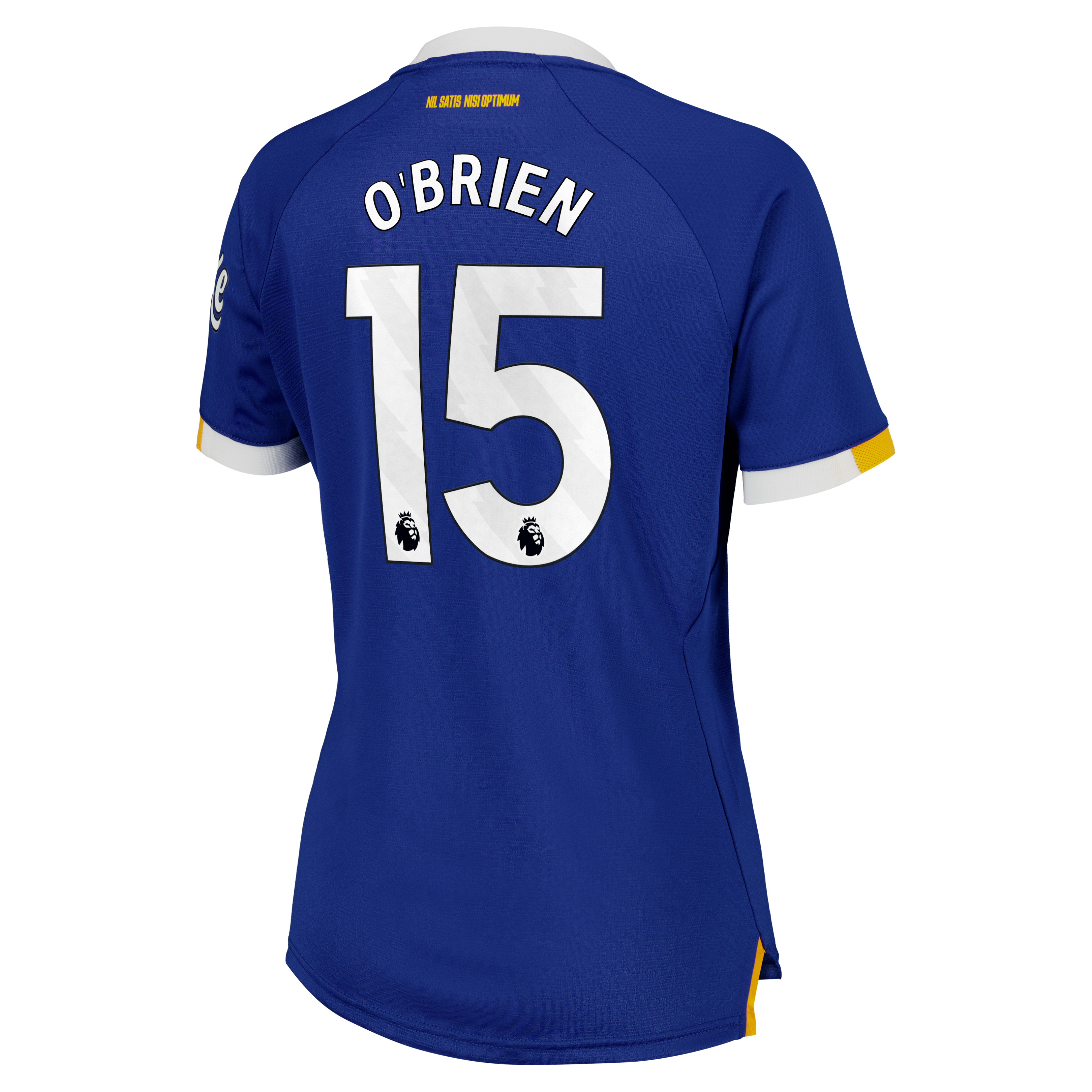 Everton Castore Home Pro Shirt 2026-27 - Womens with O'Brien 15 printing, , rebel_hi-res
