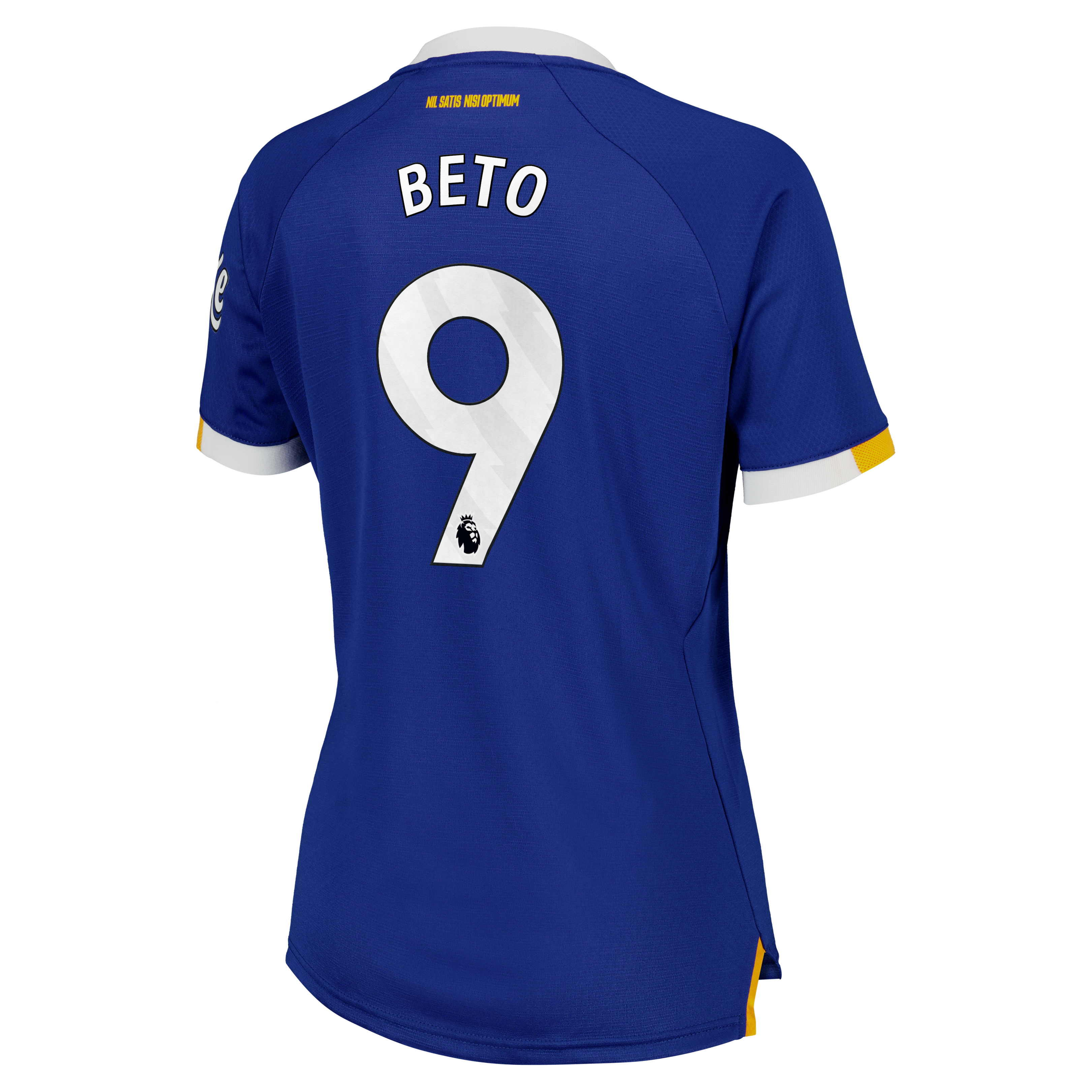 Everton Castore Home Pro Shirt 2026-27 - Womens with Beto 9 printing, , rebel_hi-res