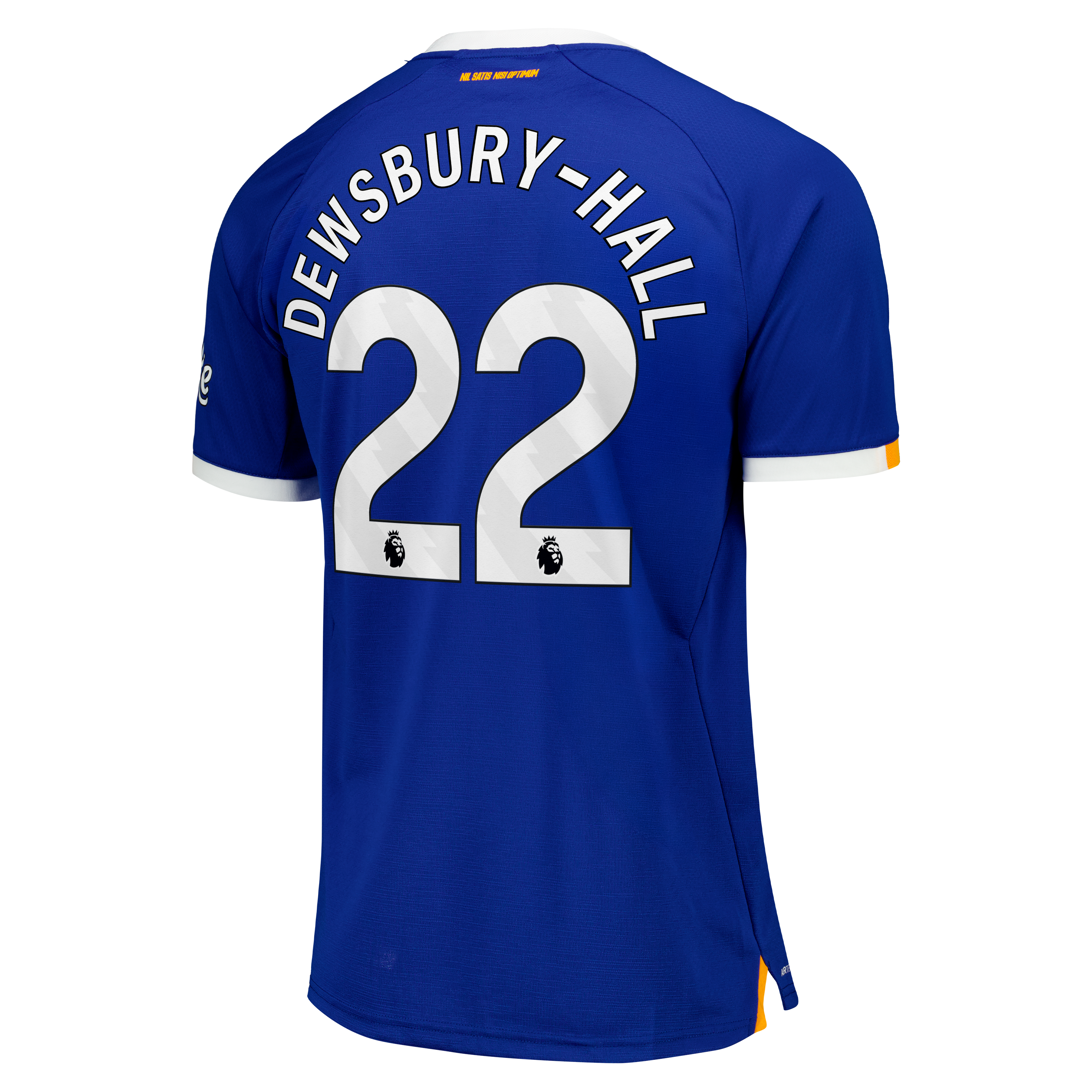 Everton Castore Home Pro Shirt 2026-27 with Dewsbury-Hall 22 printing, , rebel_hi-res