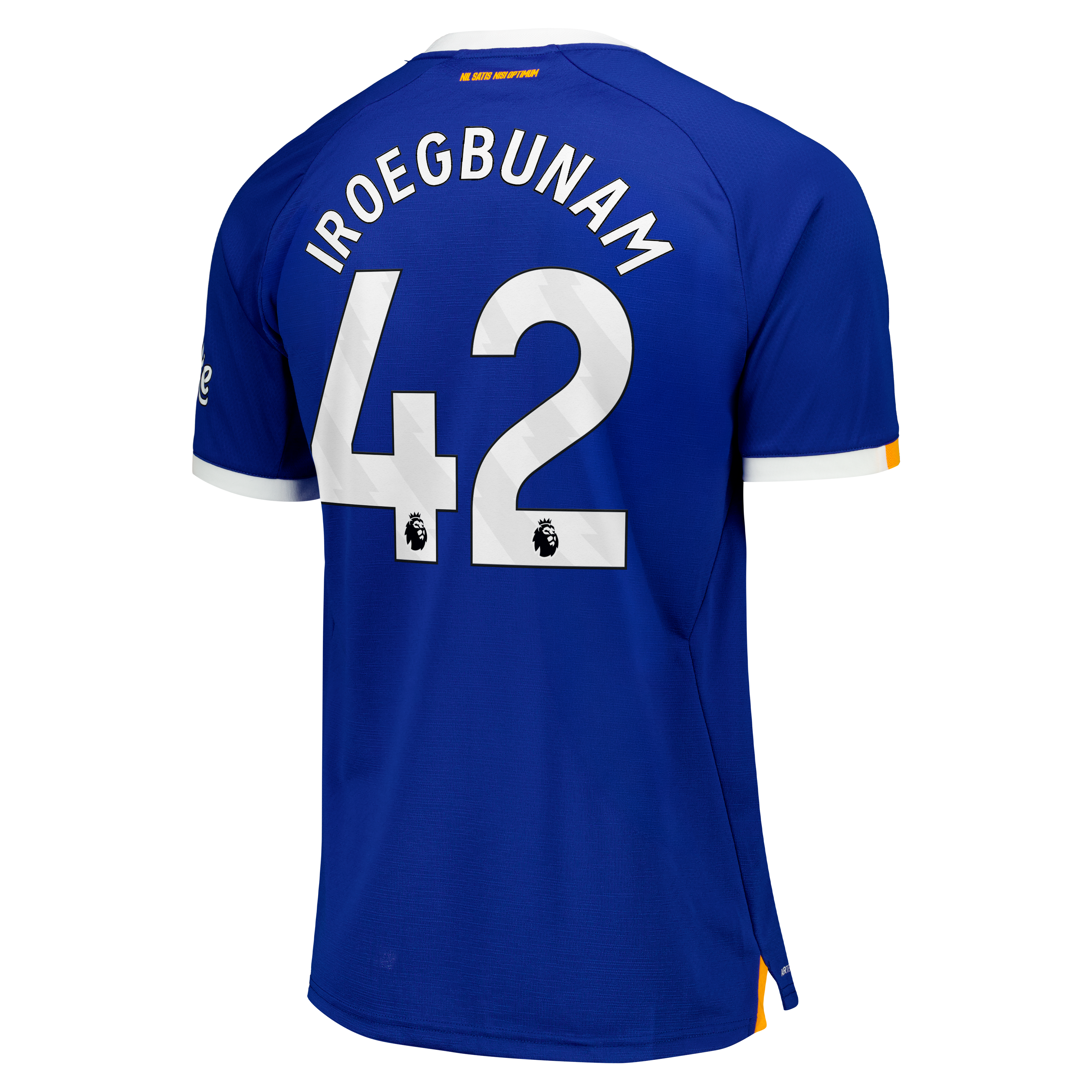 Everton Castore Home Pro Shirt 2026-27 with Iroegbunam 42 printing, , rebel_hi-res