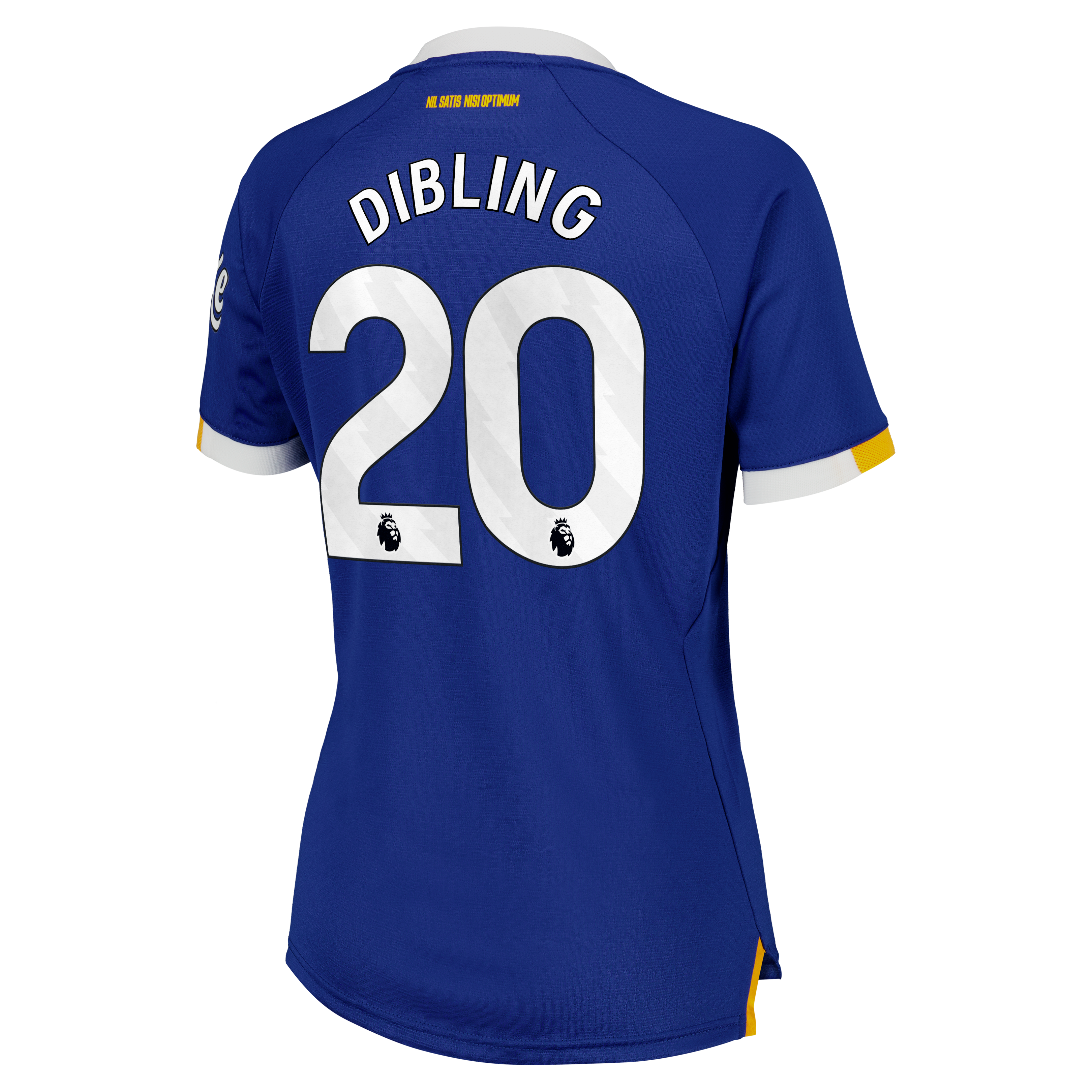 Everton Castore Home Pro Shirt 2026-27 - Womens with Dibling 20 printing, , rebel_hi-res