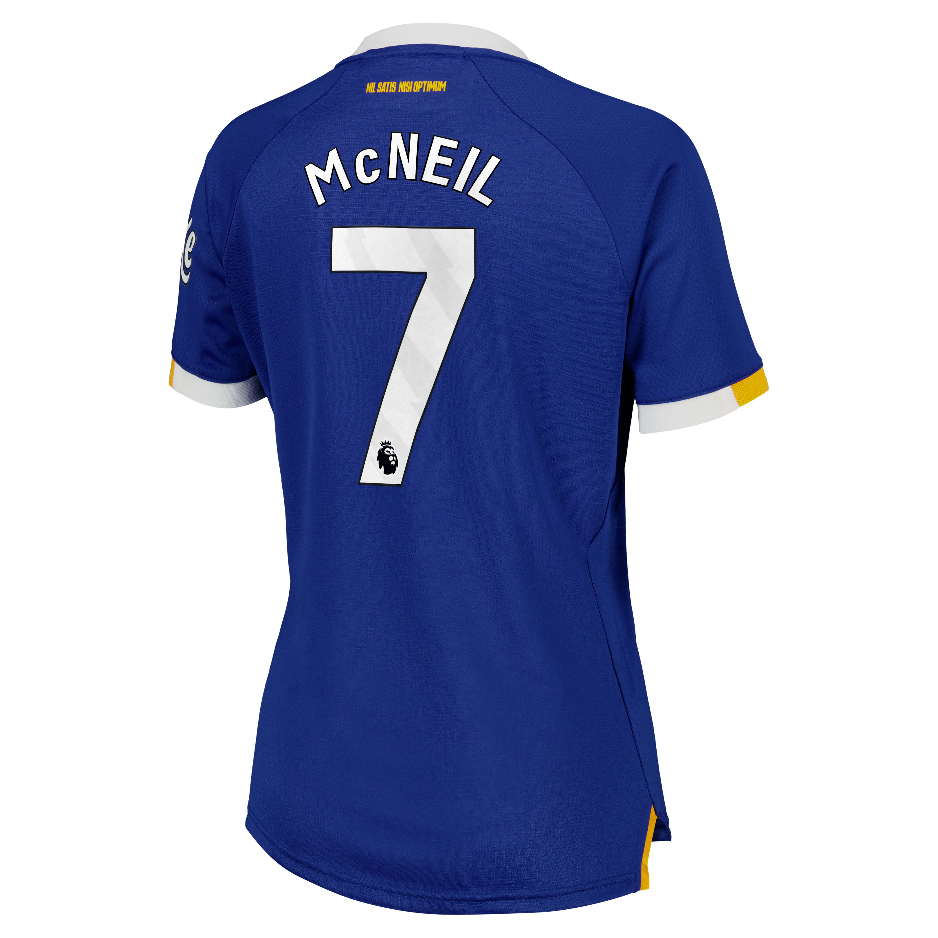 Everton Castore Home Pro Shirt 2026-27 - Womens with McNeil 7 printing, , rebel_hi-res