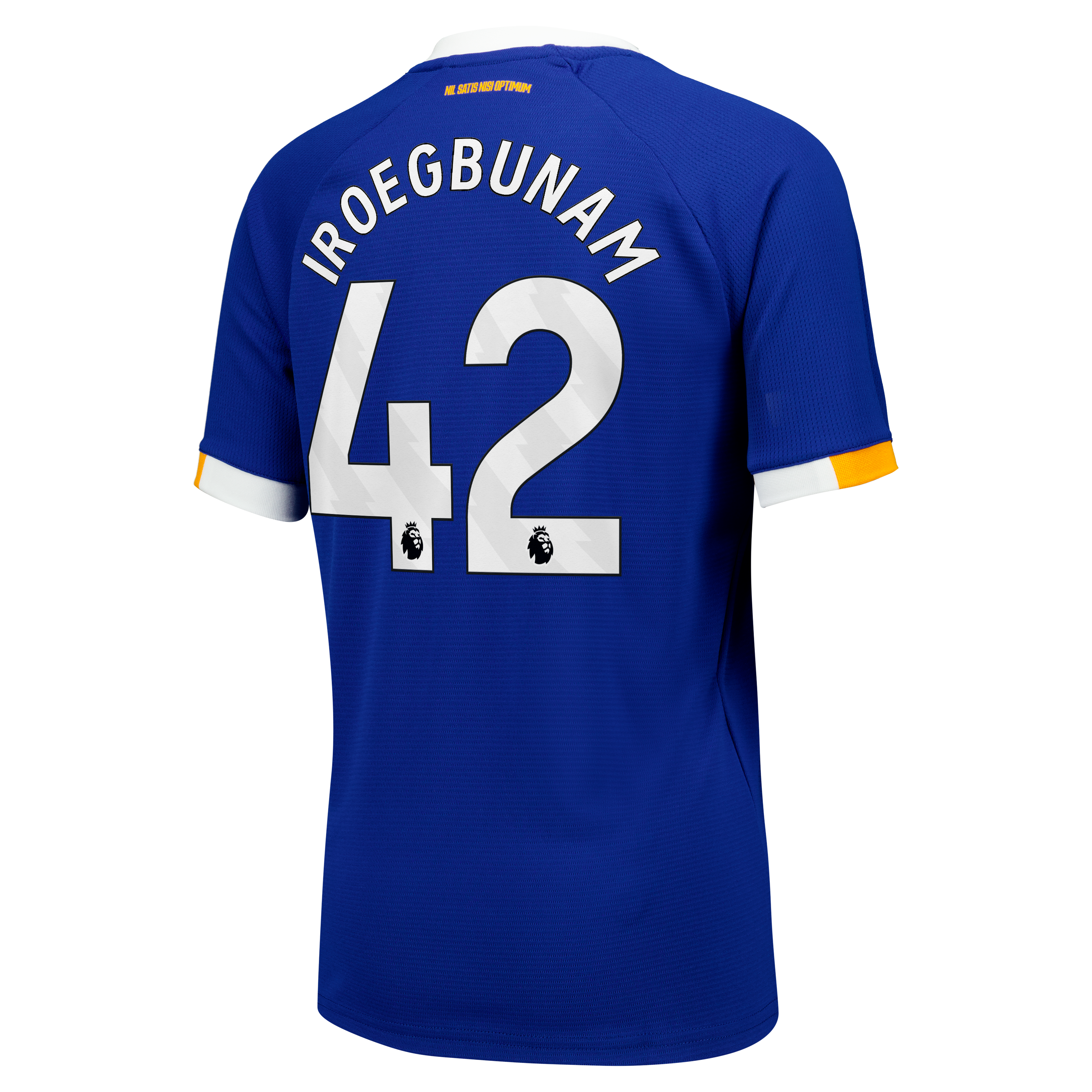 Everton Castore Home Replica Shirt 2026-27 - Kids with Iroegbunam 42 printing, , rebel_hi-res