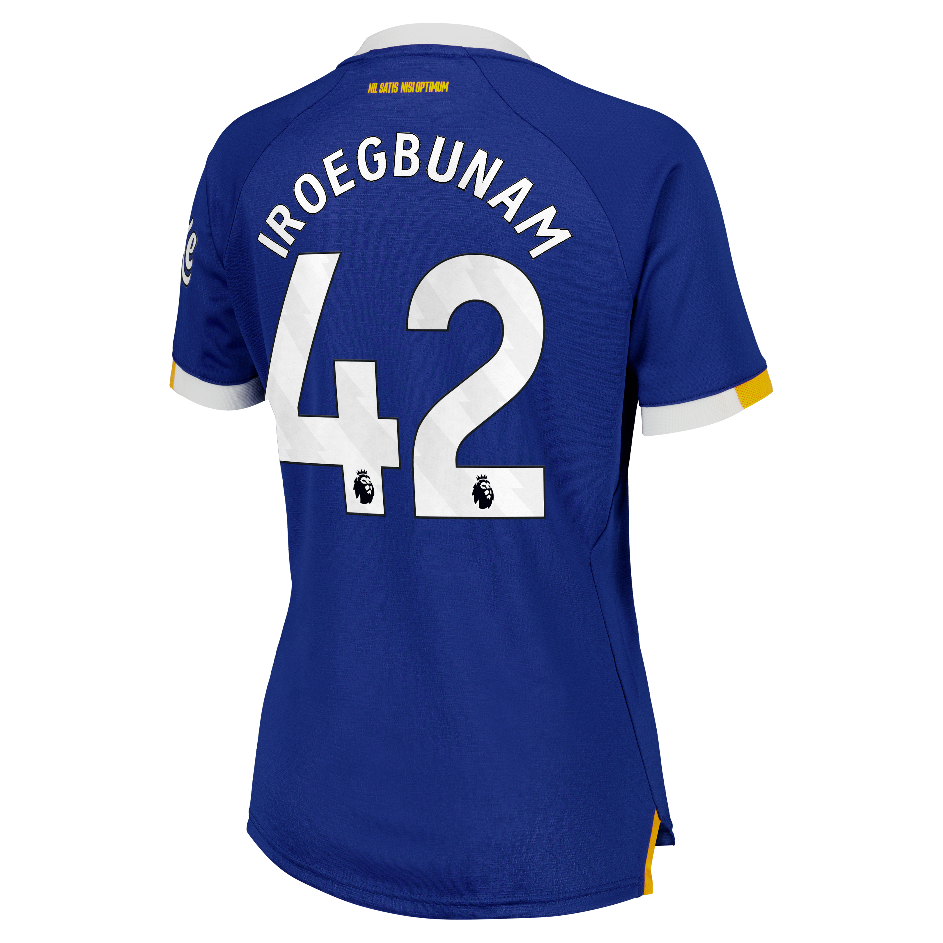 Everton Castore Home Pro Shirt 2026-27 - Womens with Iroegbunam 42 printing, , rebel_hi-res
