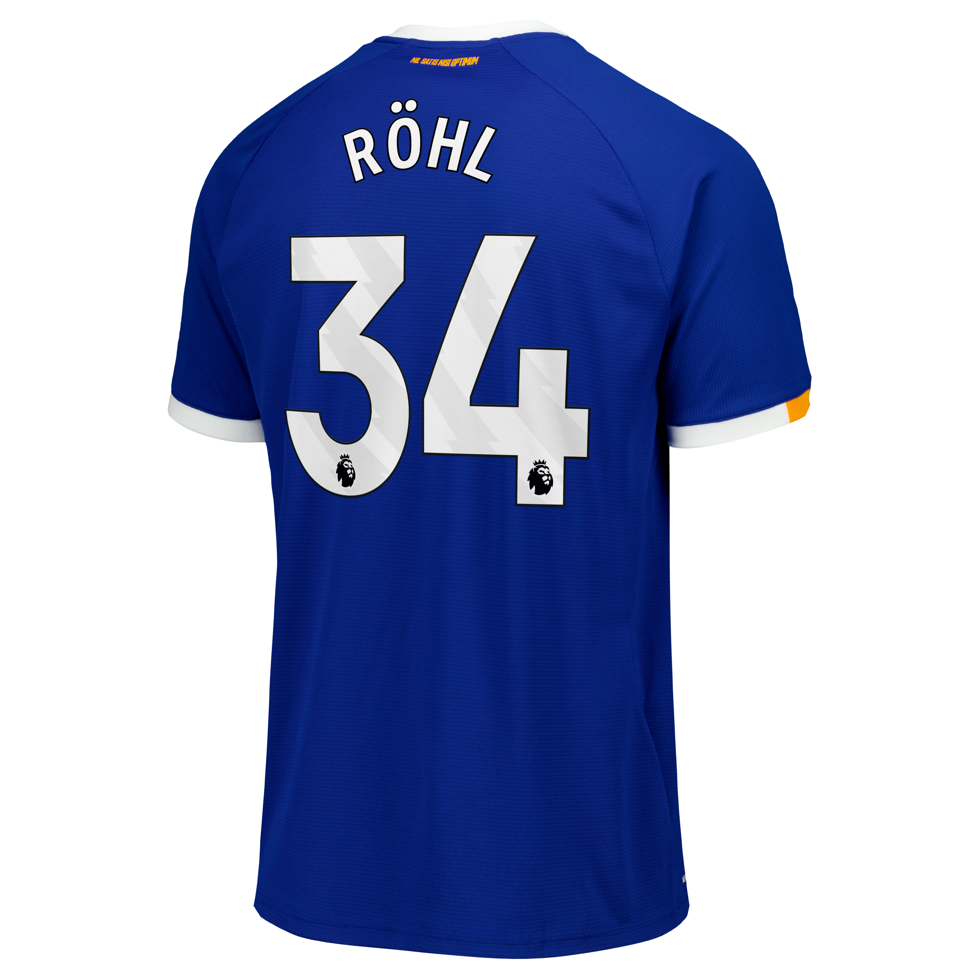 Everton Castore Home Replica Shirt 2026-27 with R&ouml;hl 34 printing, , rebel_hi-res