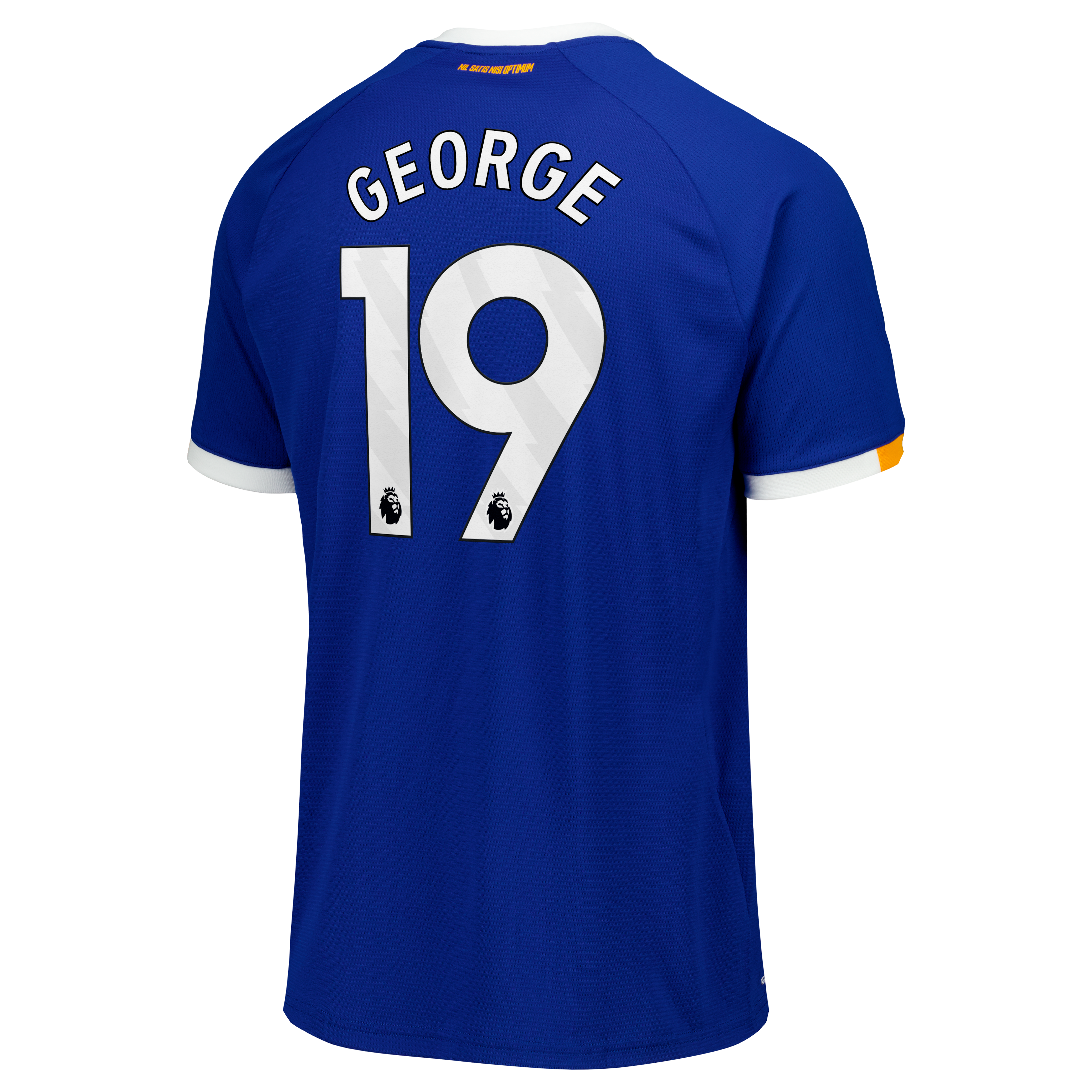 Everton Castore Home Replica Shirt 2026-27 with George 19 printing, , rebel_hi-res
