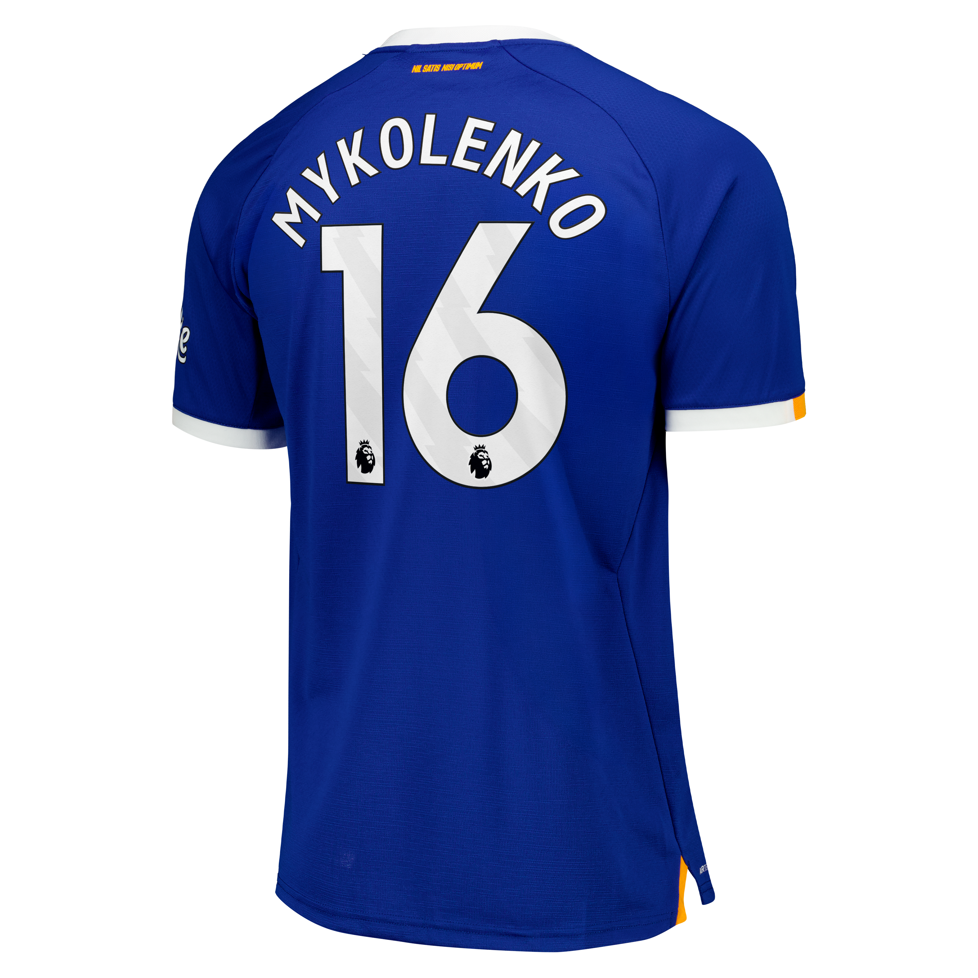 Everton Castore Home Pro Shirt 2026-27 with Mykolenko 16 printing, , rebel_hi-res
