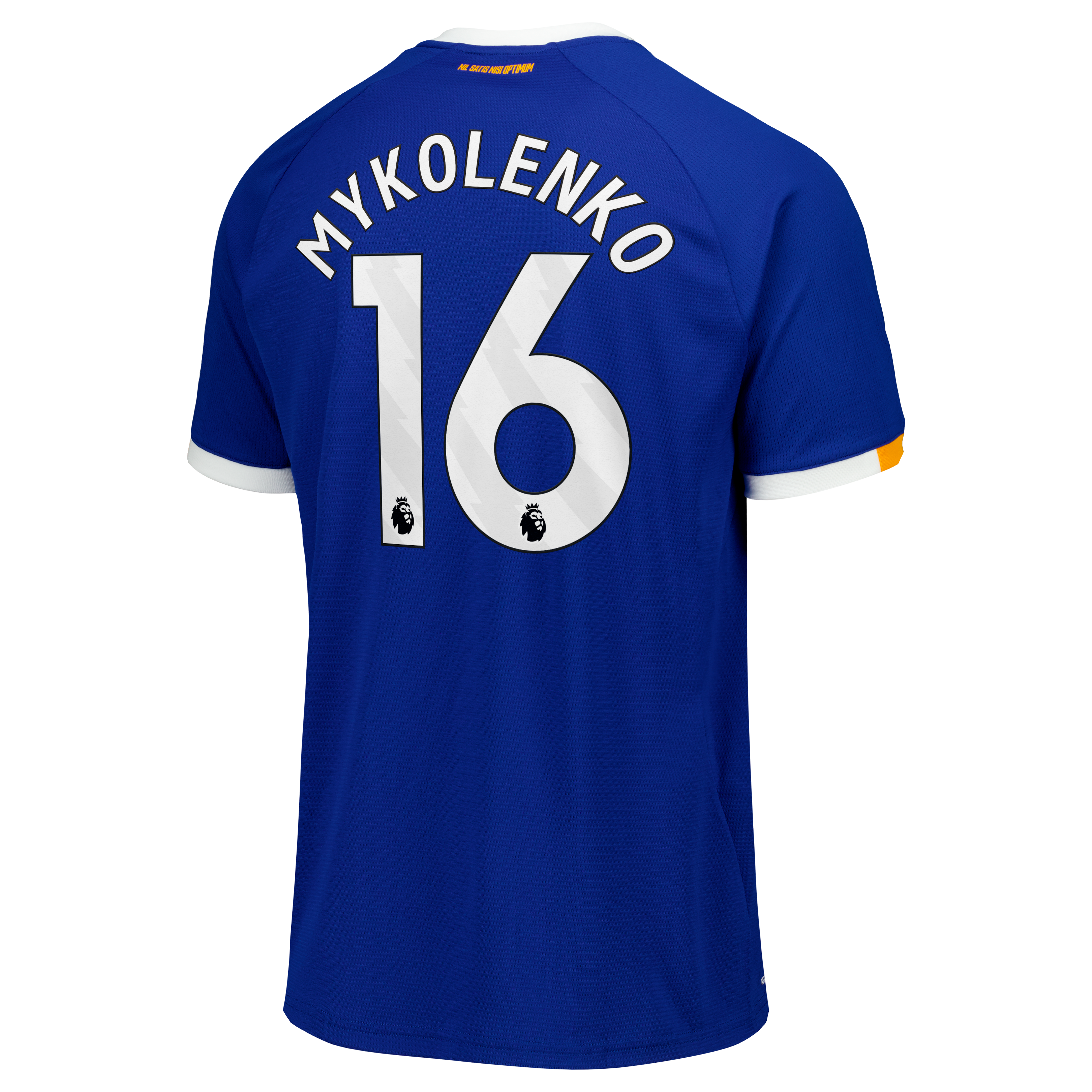 Everton Castore Home Replica Shirt 2026-27 with Mykolenko 16 printing, , rebel_hi-res