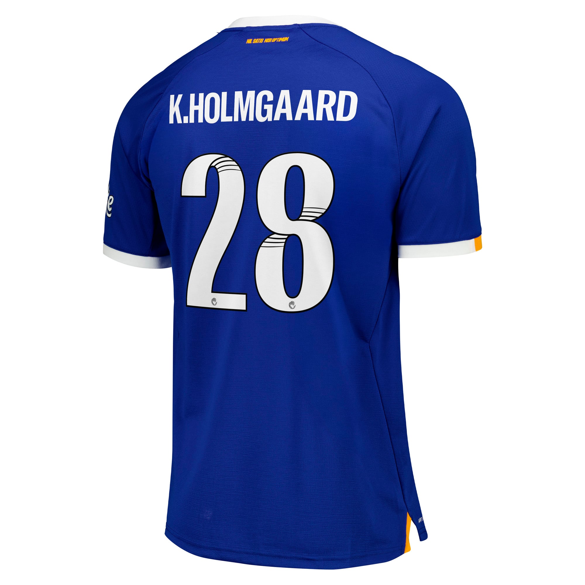 Everton WSL Castore Home Pro Shirt 2026-27 with K.Holmgaard 28 printing, , rebel_hi-res