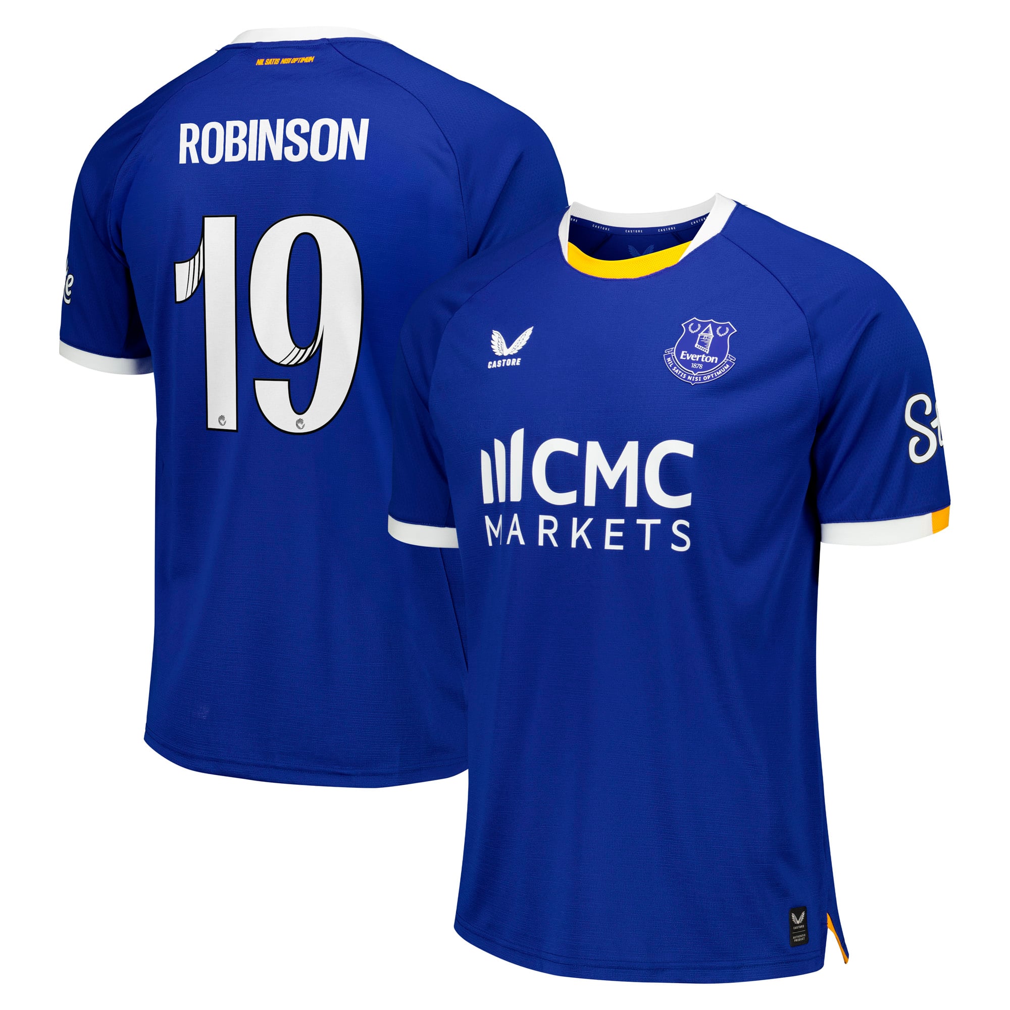 Everton WSL Castore Home Pro Shirt 2026-27 with Robinson 19 printing, , rebel_hi-res