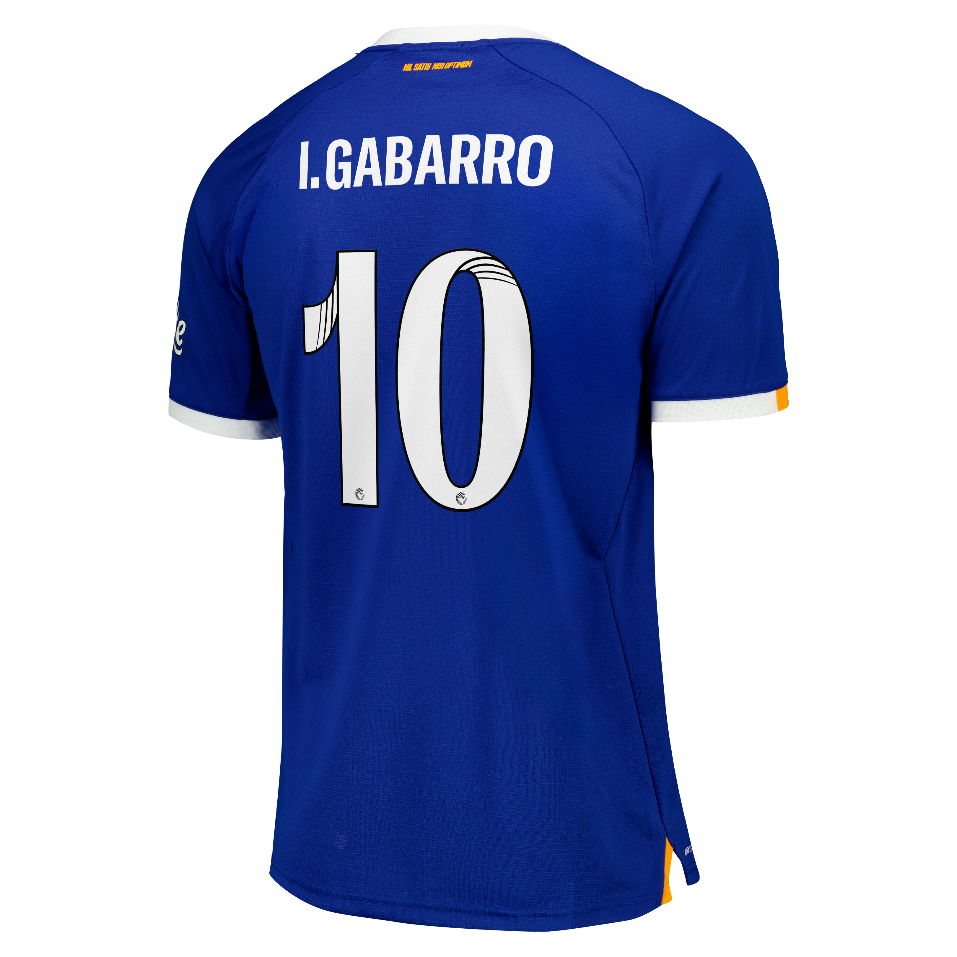 Everton WSL Castore Home Pro Shirt 2026-27 with I. Gabarro 10 printing, , rebel_hi-res