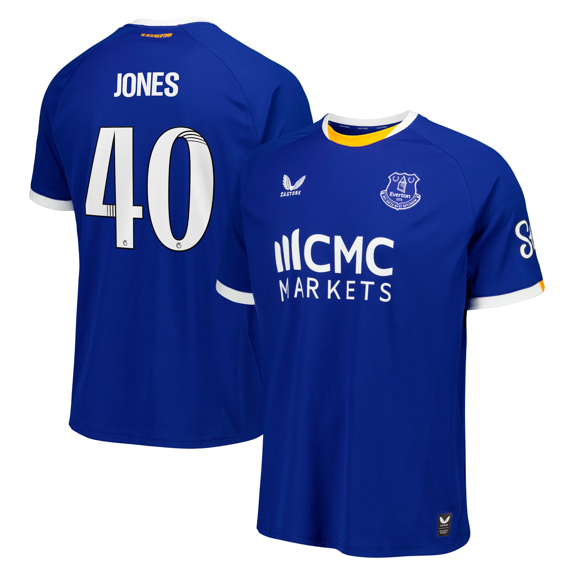 Everton WSL Castore Home Replica Shirt 2026-27 with Jones 40 printing