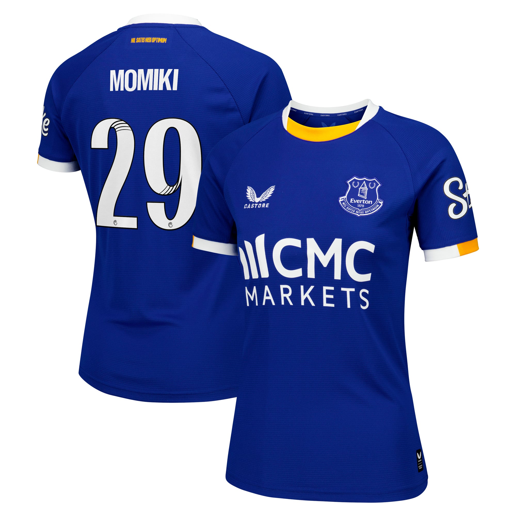 Everton WSL Castore Home Replica Shirt 2026-27 - Womens with Momiki 29 printing