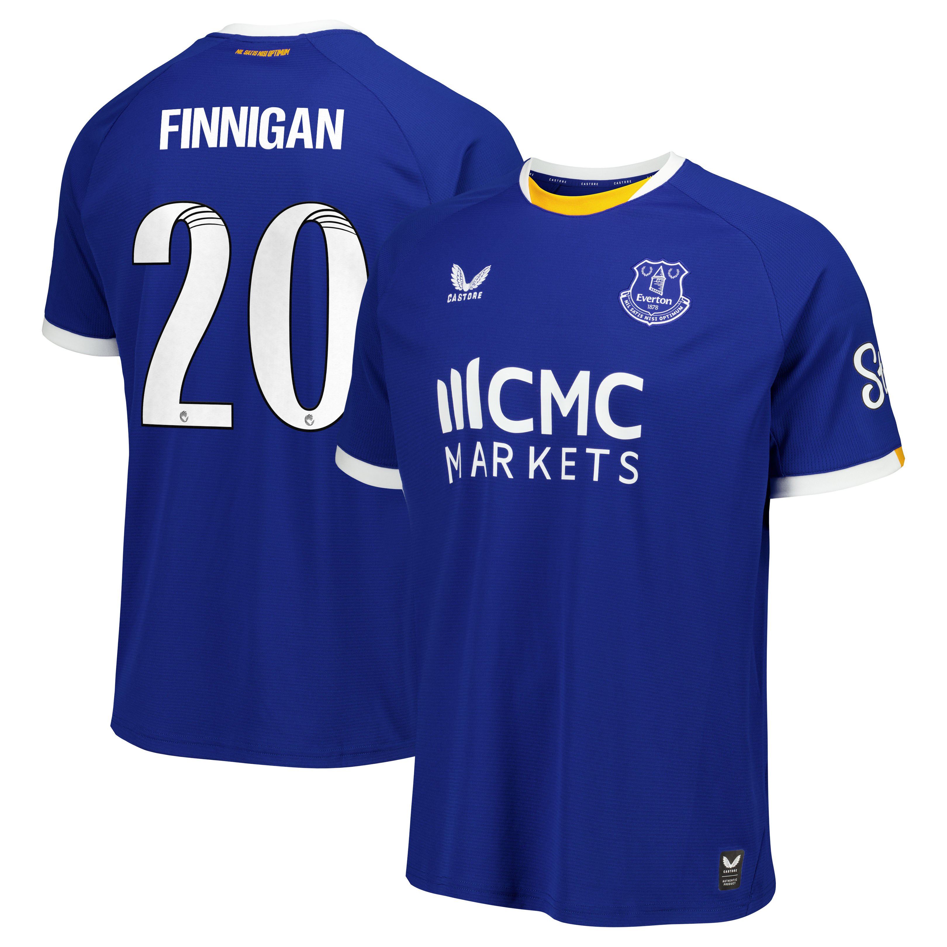 Everton WSL Castore Home Replica Shirt 2026-27 with Finnigan 20 printing