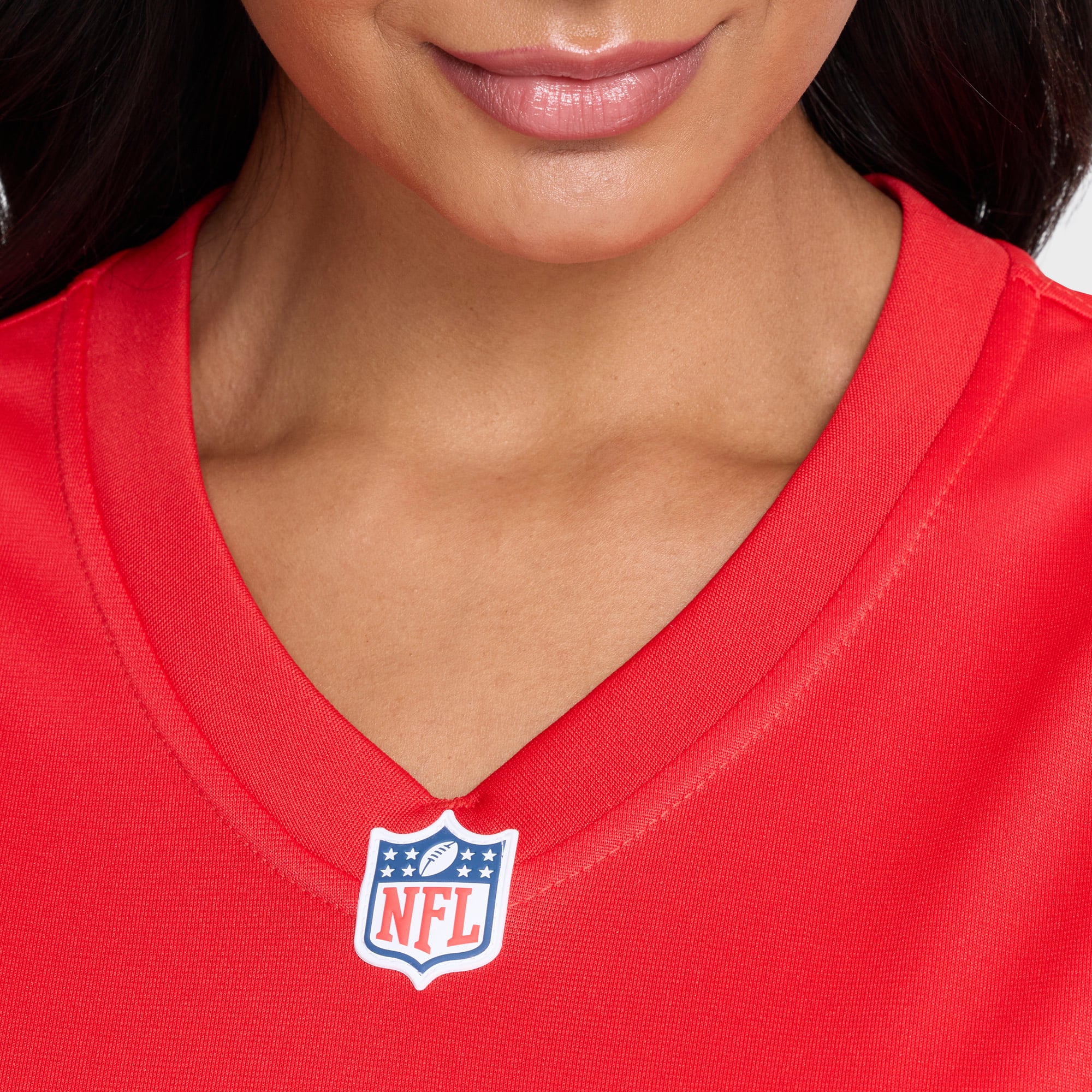 Houston Texans Nike Alternate Game Jersey - Red - David Montgomery - Womens, , rebel_hi-res