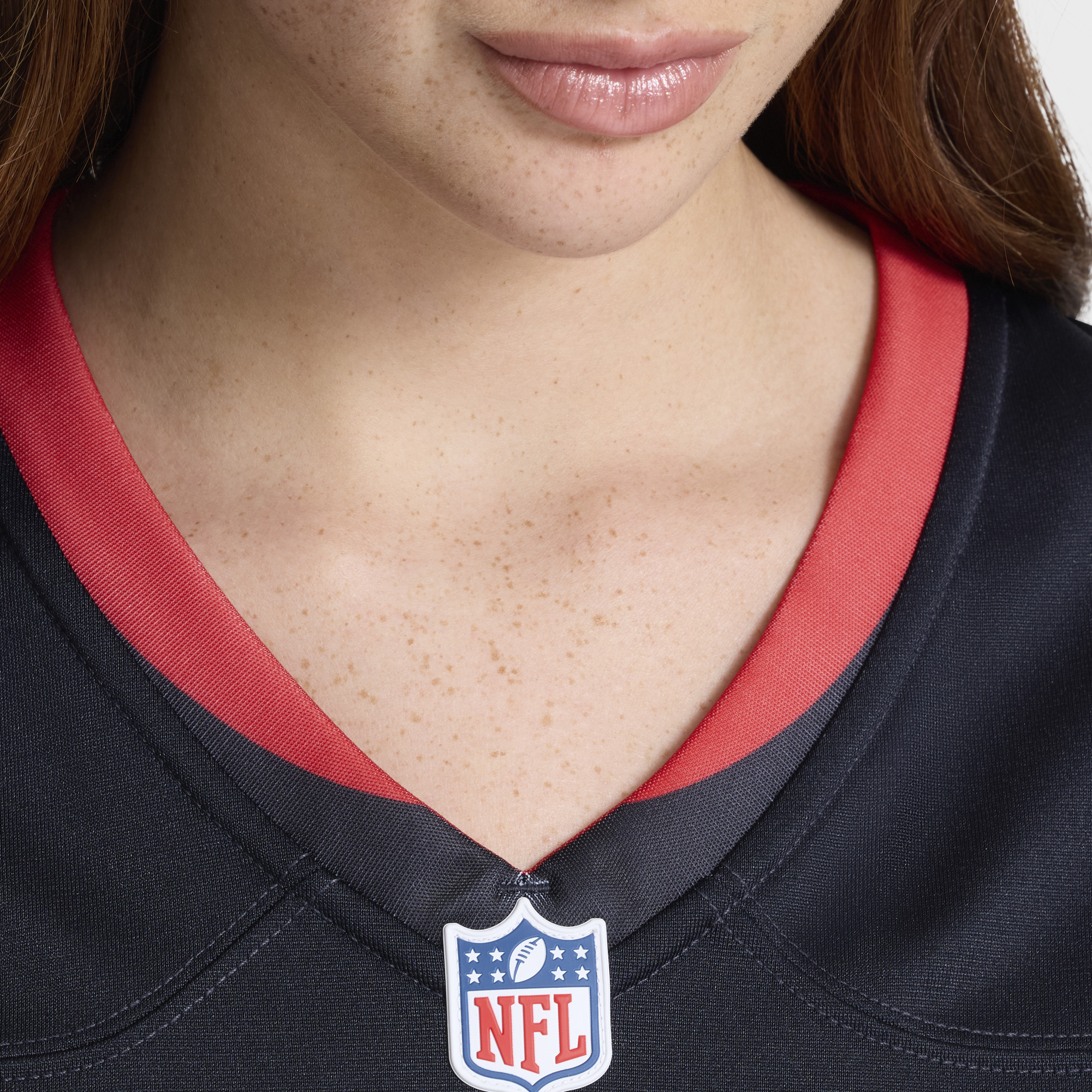 Houston Texans Nike Secondary Alternate Game Jersey - Black - Nico Collins - Womens, , rebel_hi-res