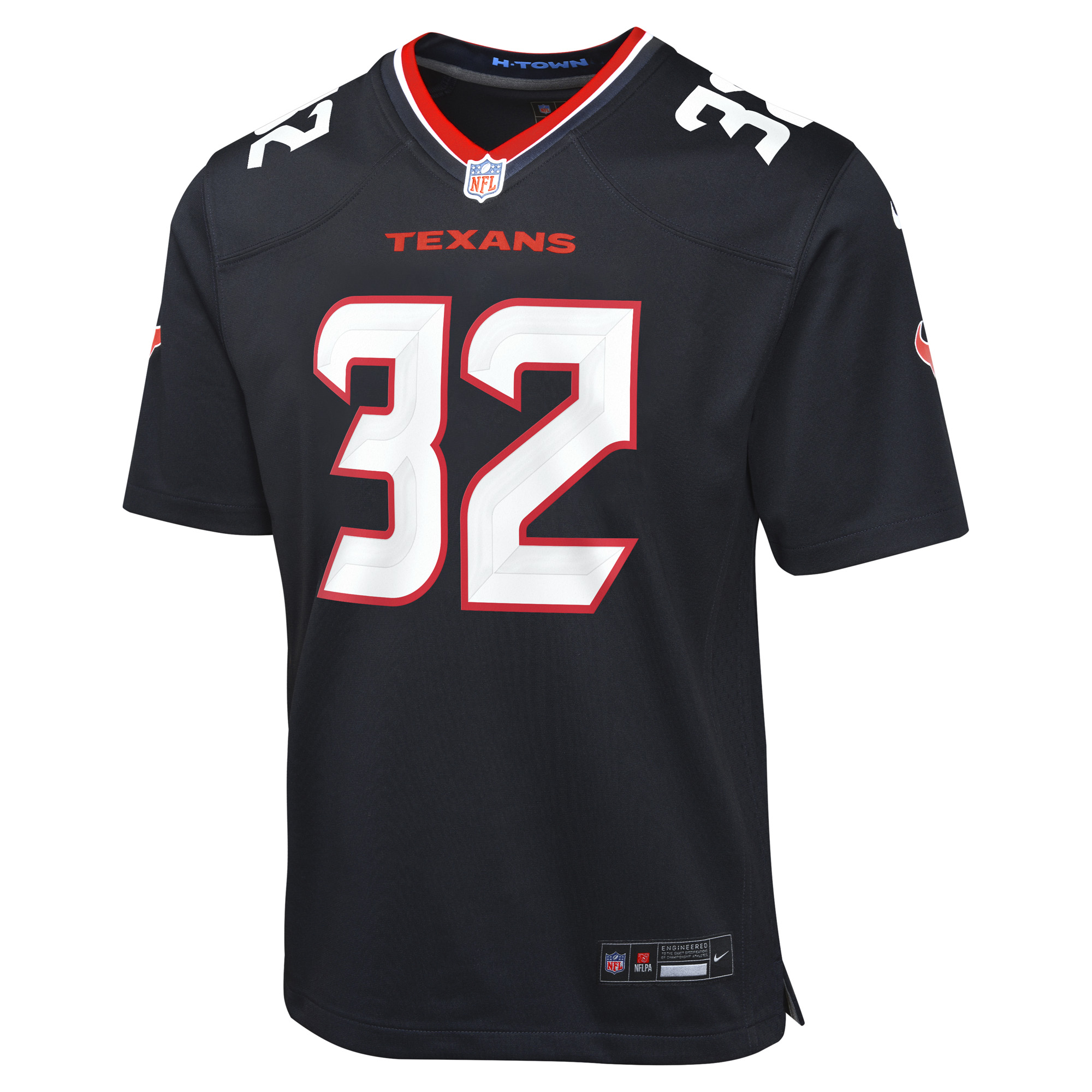 Houston Texans Nike Home Game Jersey - Navy - David Montgomery - Youth, , rebel_hi-res