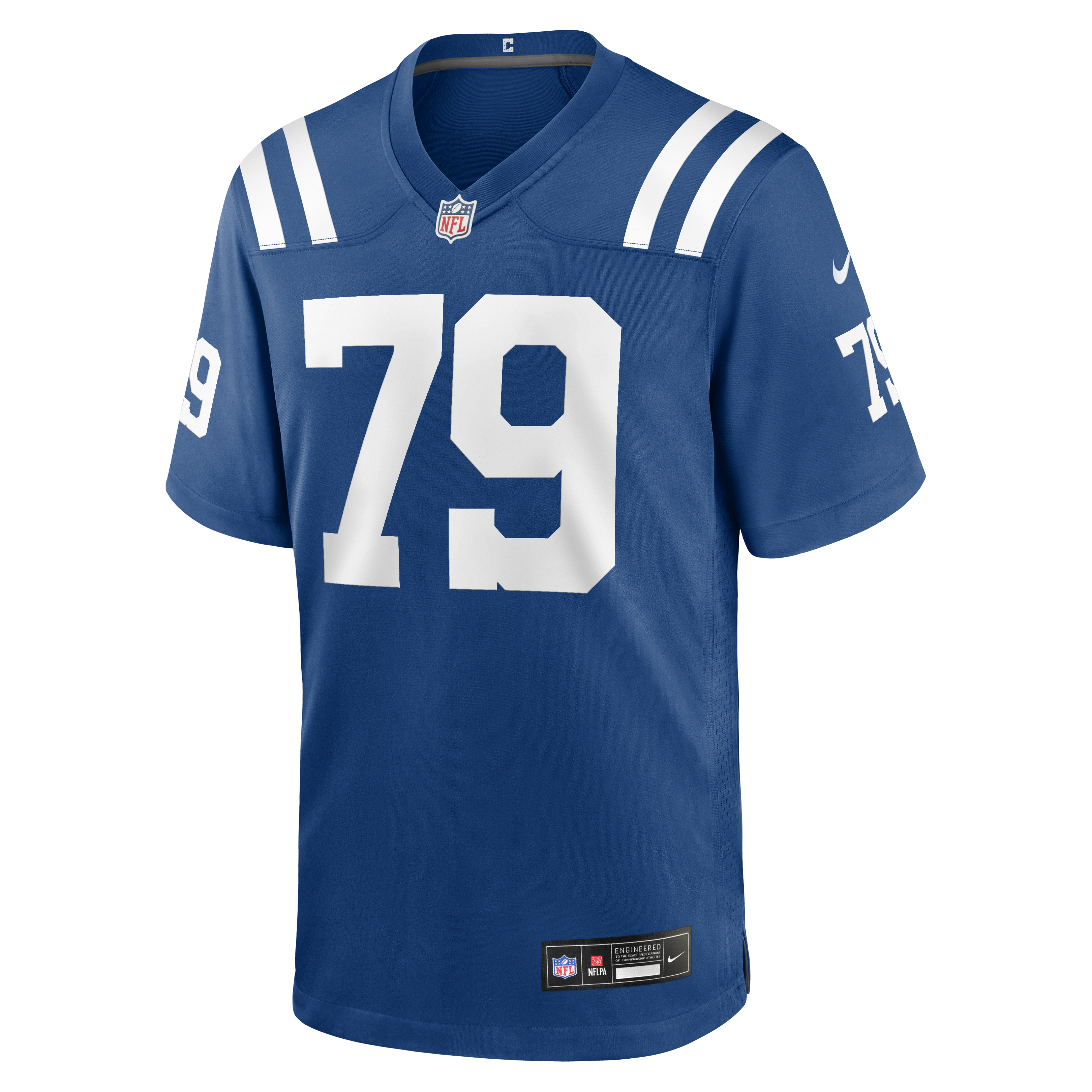 Indianapolis Colts Nike Game Home Jersey - Royal - Bernhard Raimann - Mens, , rebel_hi-res