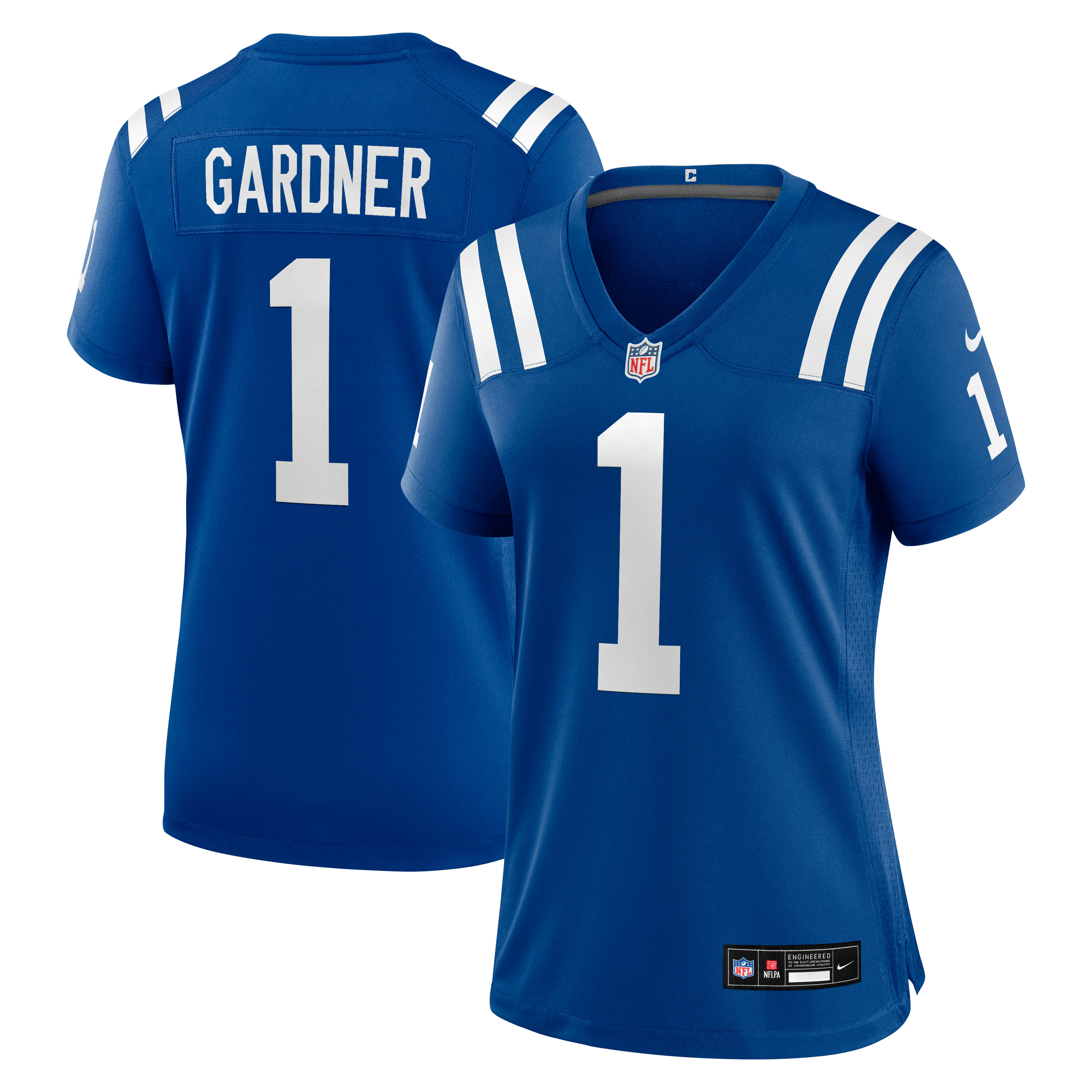 Indianapolis Colts Nike Home Game Jersey - Blue - Ahmad Gardner - Womens, , rebel_hi-res