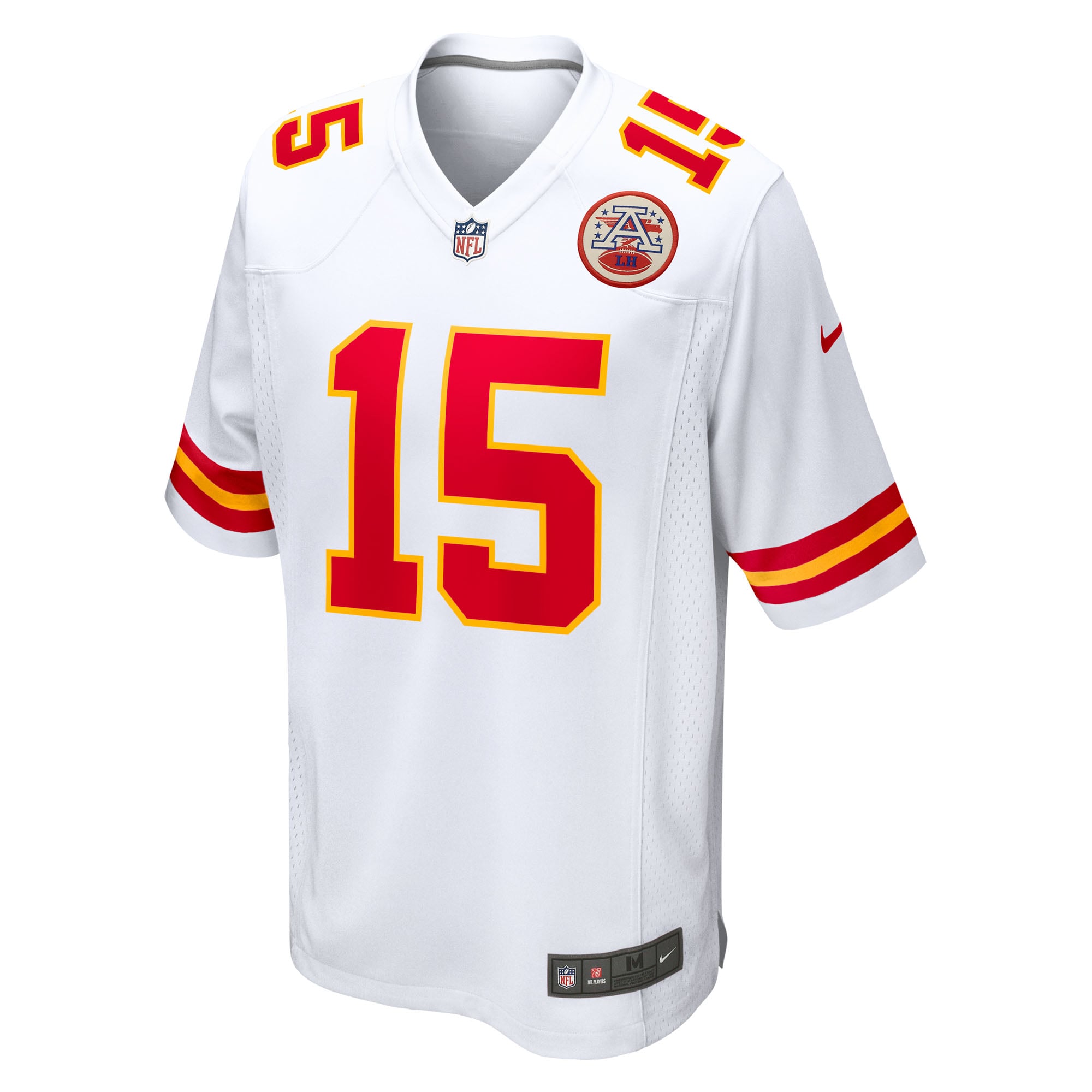 Kansas City Chiefs Nike Game Road Jersey - White - Patrick Mahomes - Youth, , rebel_hi-res