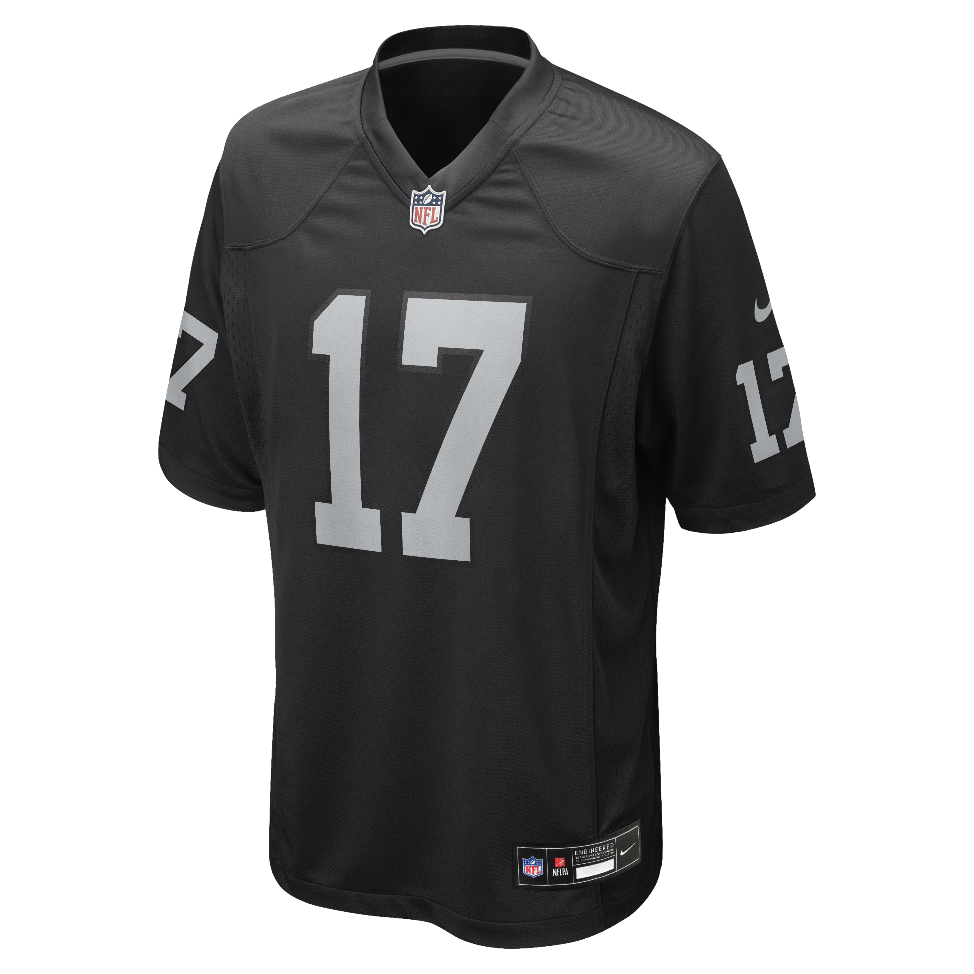 Las Vegas Raiders Nike Home Game Jersey - Black - Nakobe Dean - Mens, , rebel_hi-res