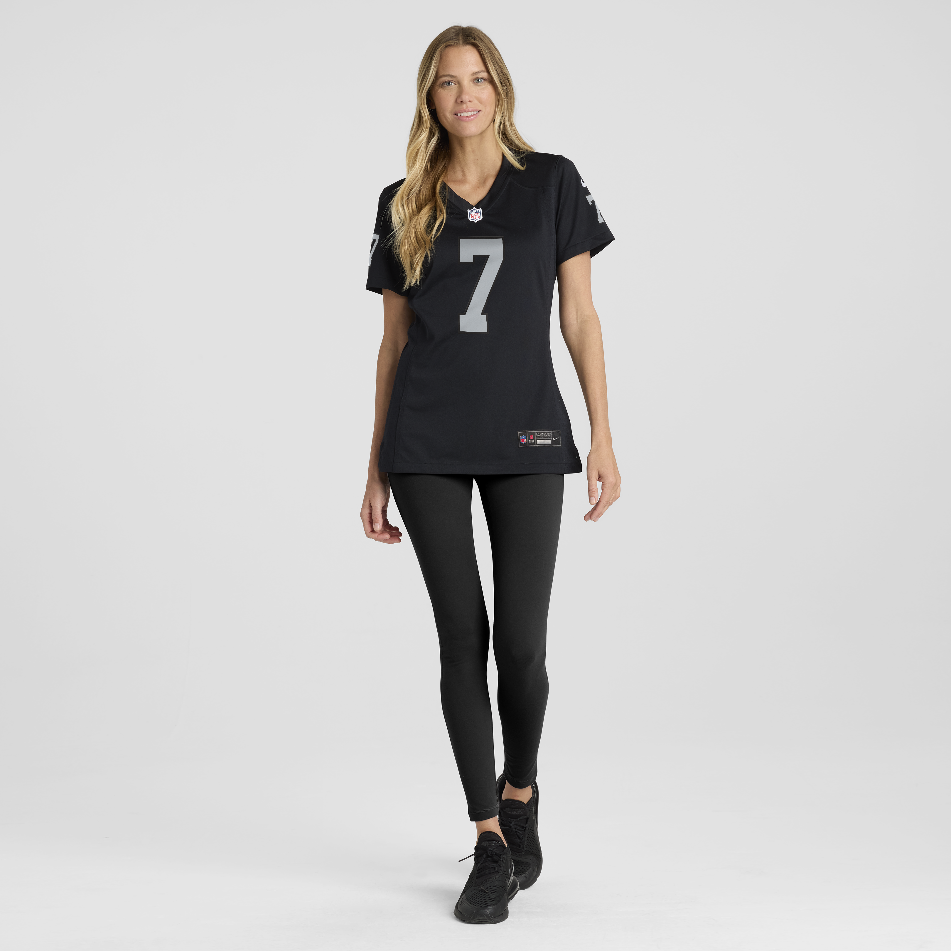 Las Vegas Raiders Nike Game Home Jersey - Black - Quay Walker - Womens, , rebel_hi-res