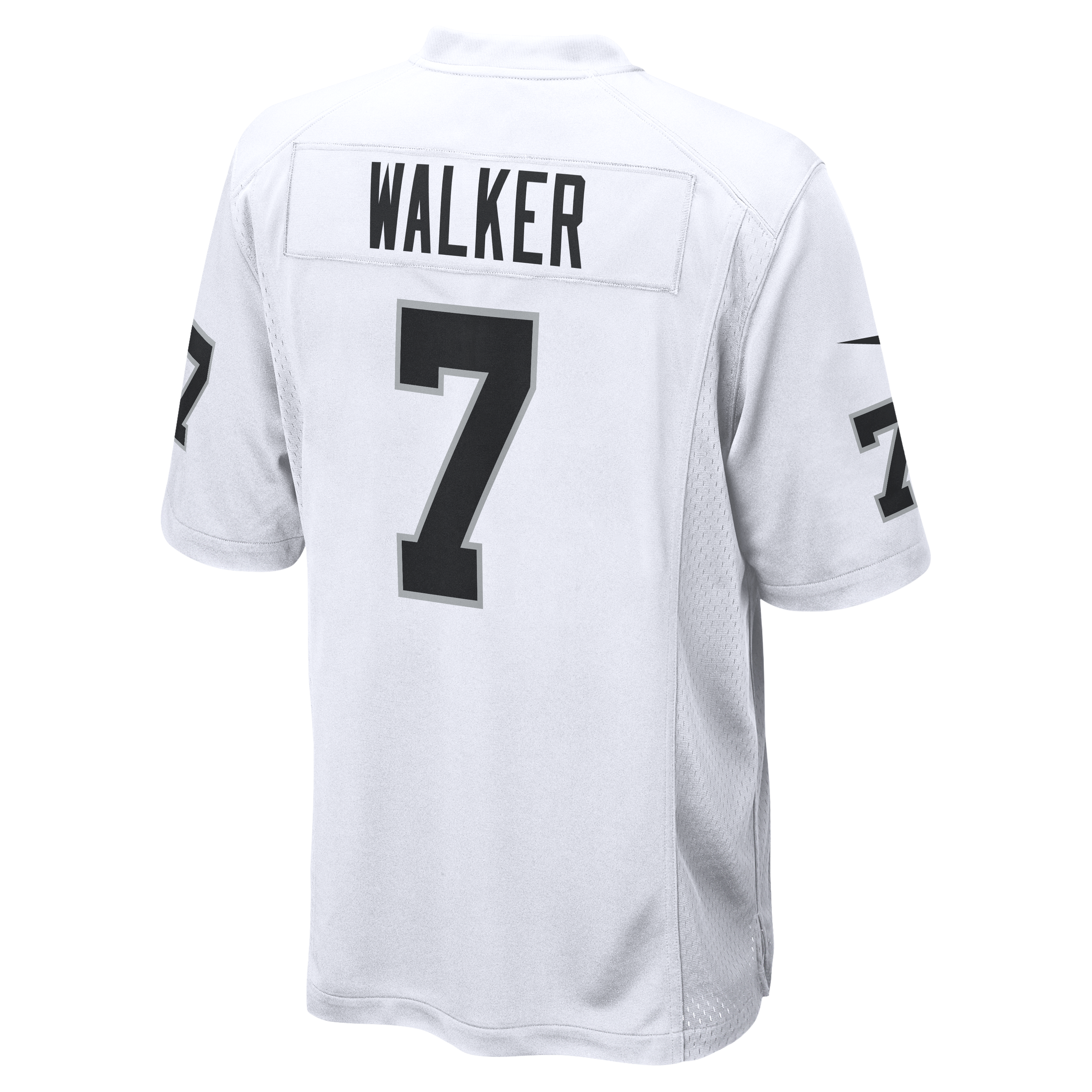 Las Vegas Raiders Road Game Jersey - White - Quay Walker - Youth, , rebel_hi-res