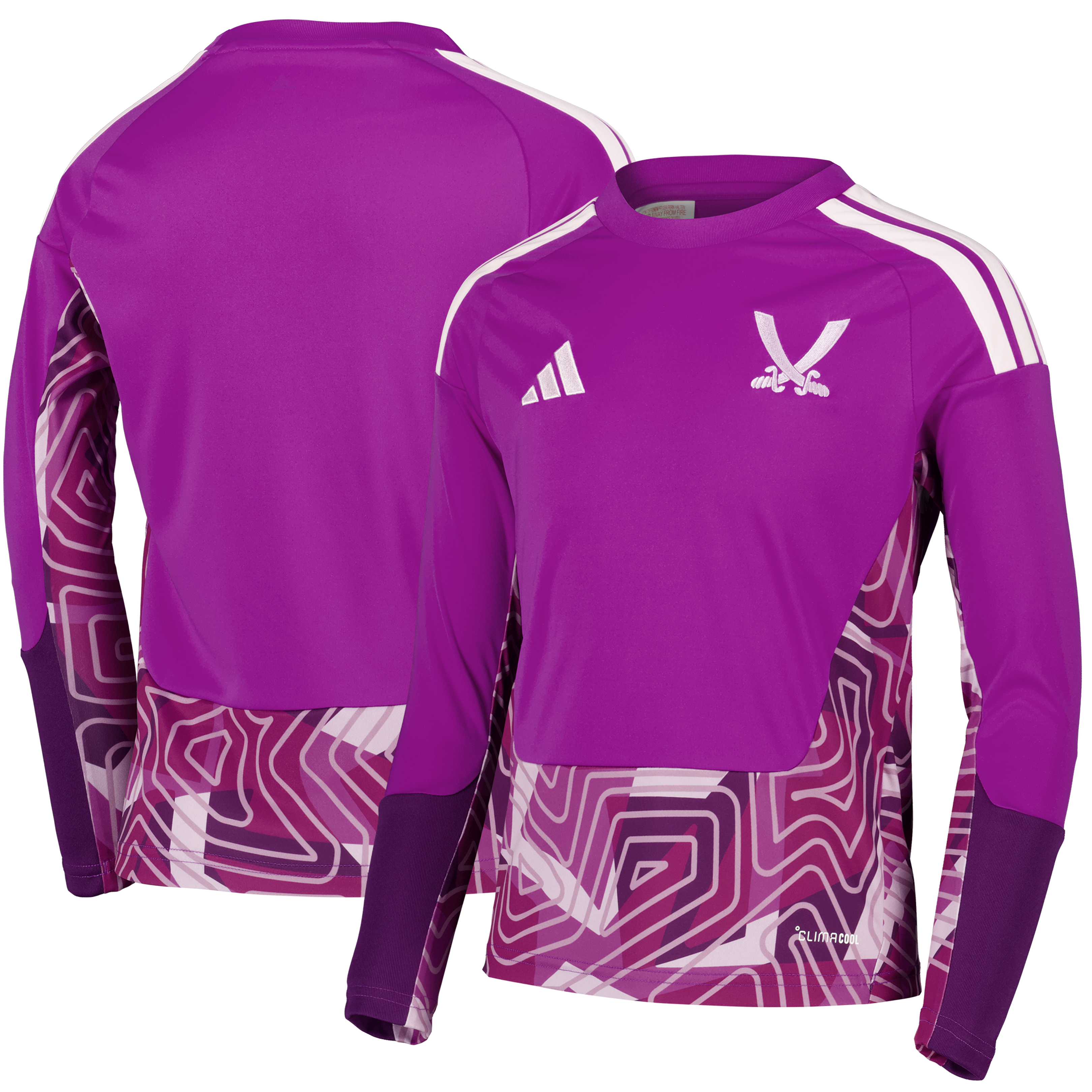 Sheffield United adidas Third Goalkeeper Shirt 2026-27 - Long Sleeve - Kids, , rebel_hi-res